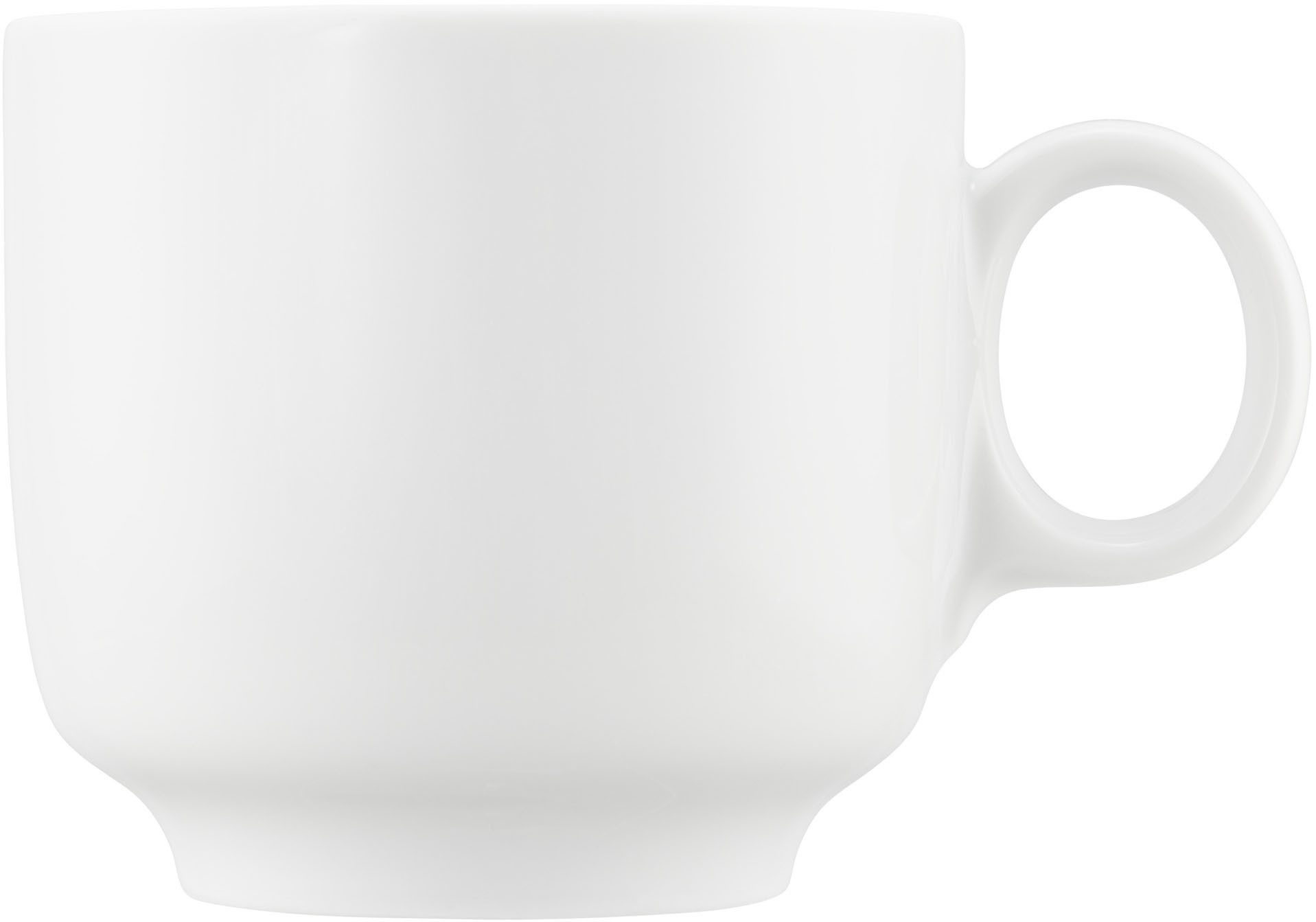 Seltmann Weiden Cappuccinotasse Sento Home, 1-tlg., Porzellan, Kaffeetasse mit Henkel, 330 ml
