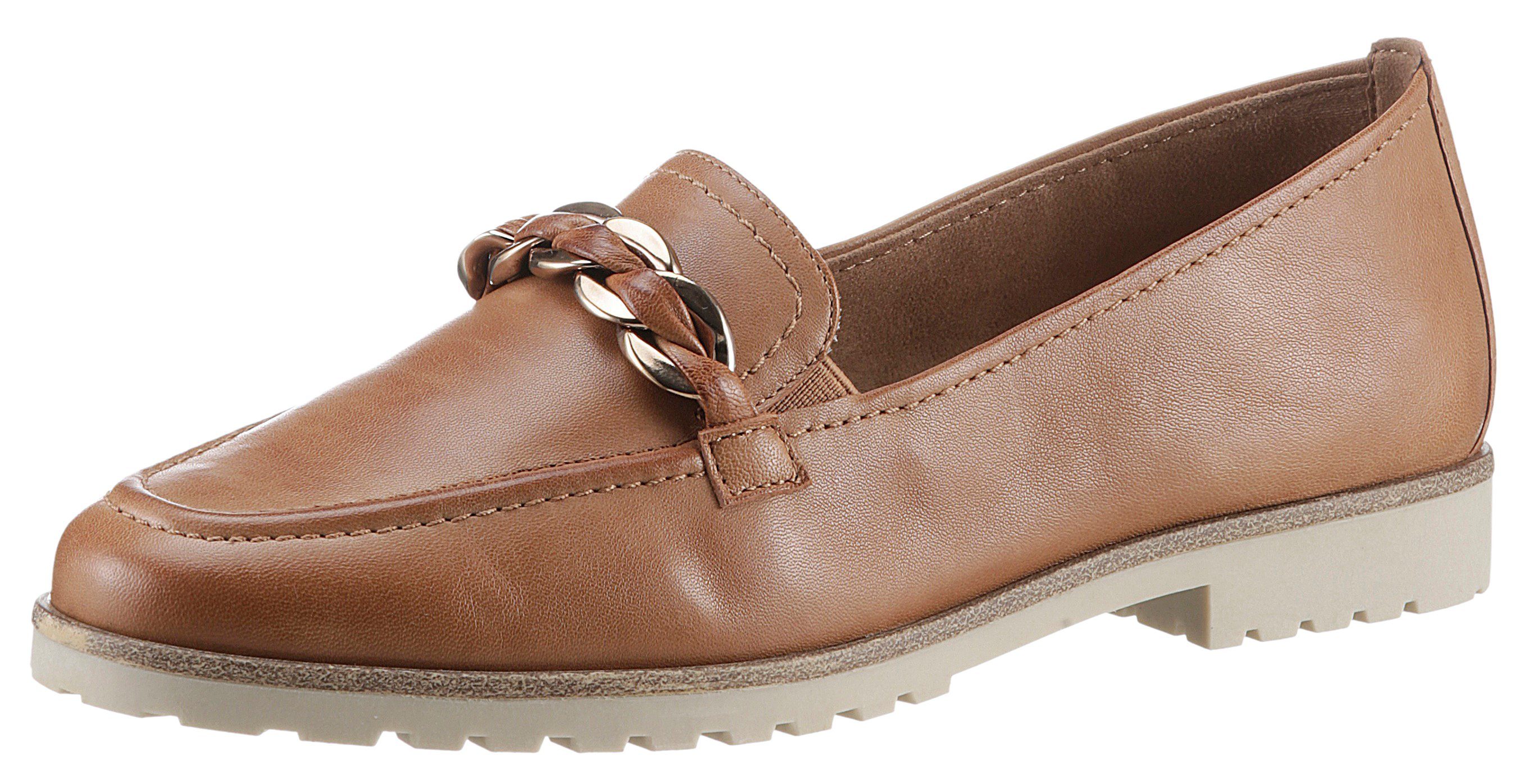 Tamaris Лоферы Chunky Слипперы, Business Schuh mit trendiger Flechtkette