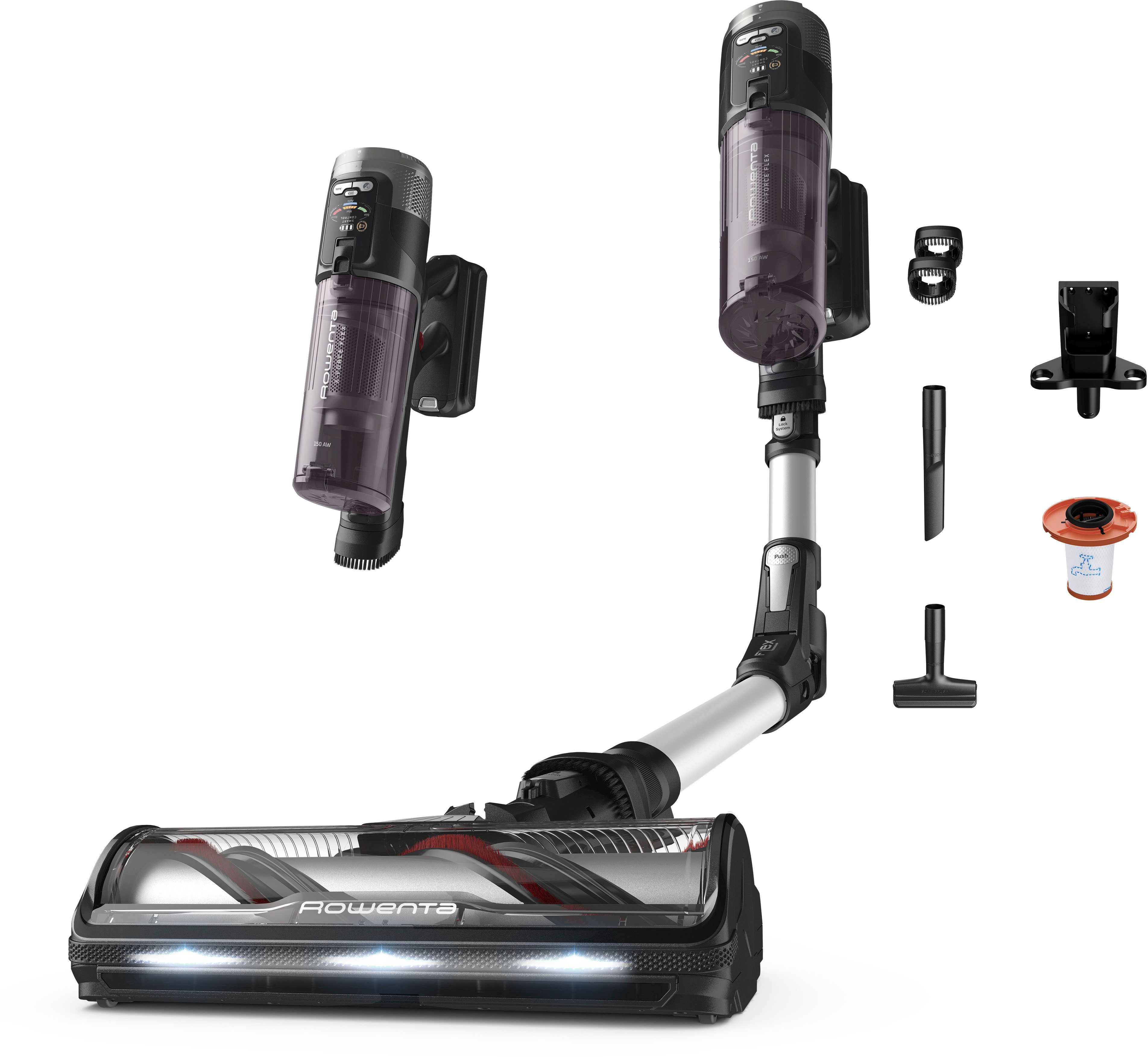 Rowenta Akku-Stielstaubsauger Rowenta RH9A36 X-Force Flex 13.60 Всеrgy, 380 W, beutellos