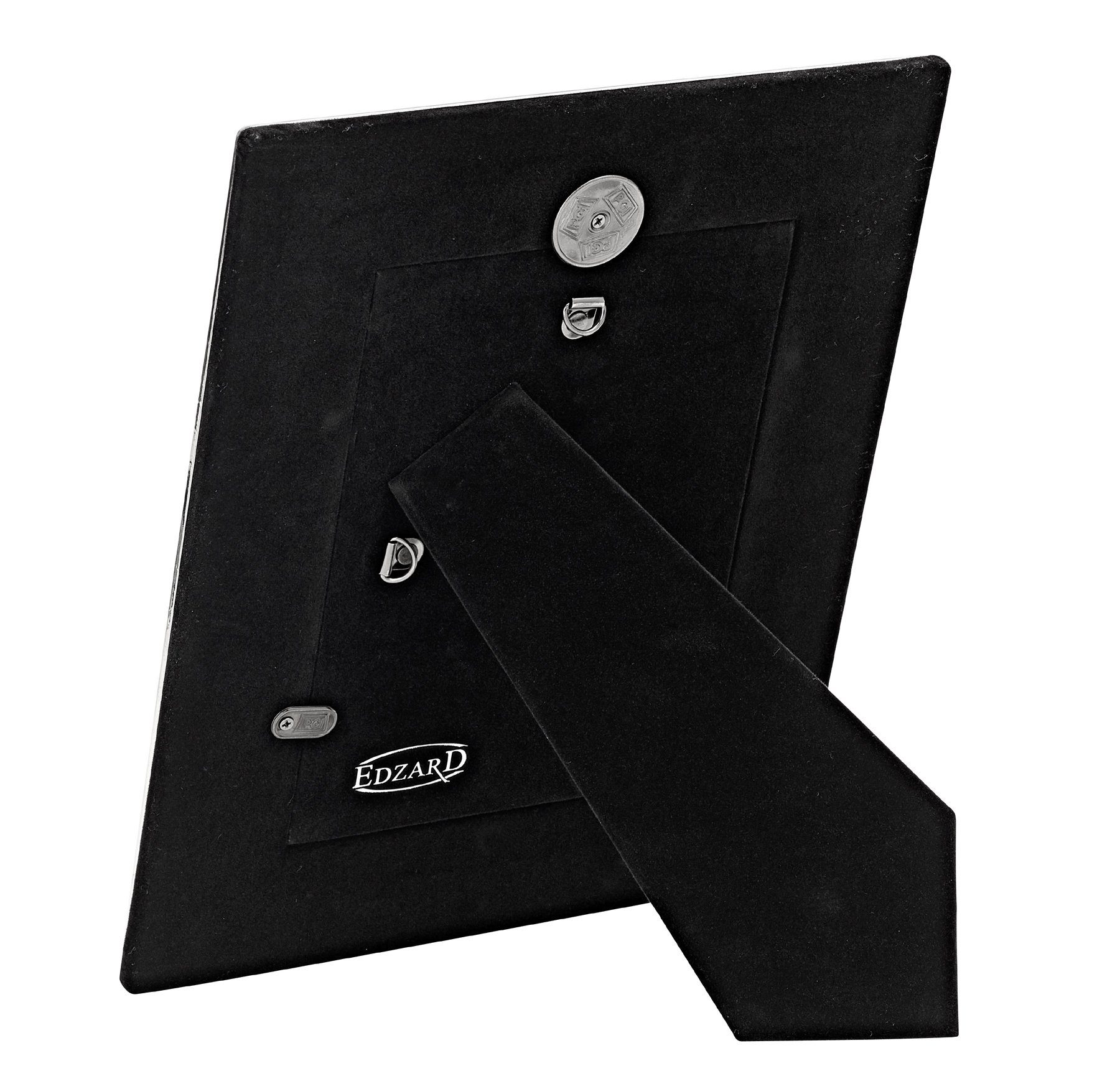 EDZARD Bilderrahmen Positano, versilbert und anlaufgeschützt, für 15x20 cm Foto