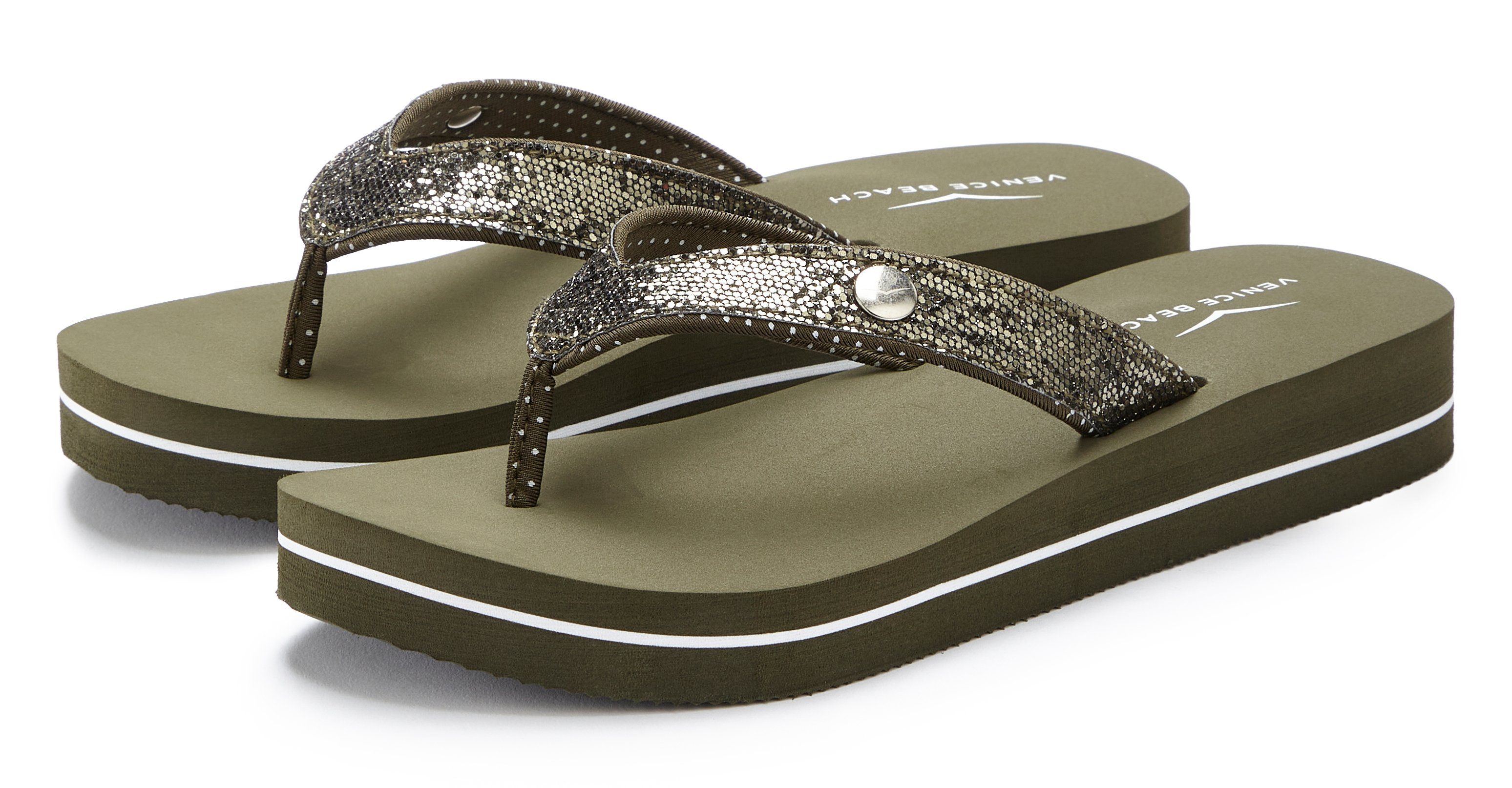 Venice Beach Badezehentrenner Sandale, Pantolette, Badeschuh günstig online kaufen