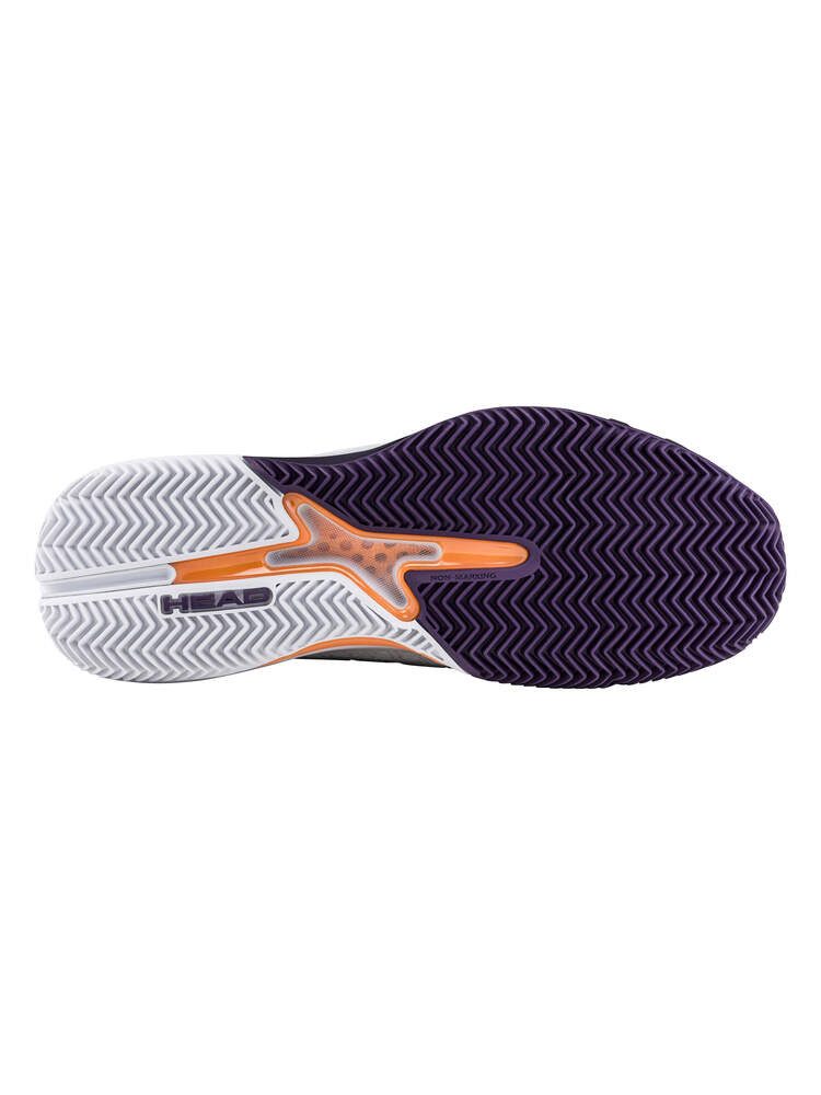 Head Revolt Pro 5.0 Clay/Sandplatz 2026 weiss/hellgrau/purple Herren Tennisschuh