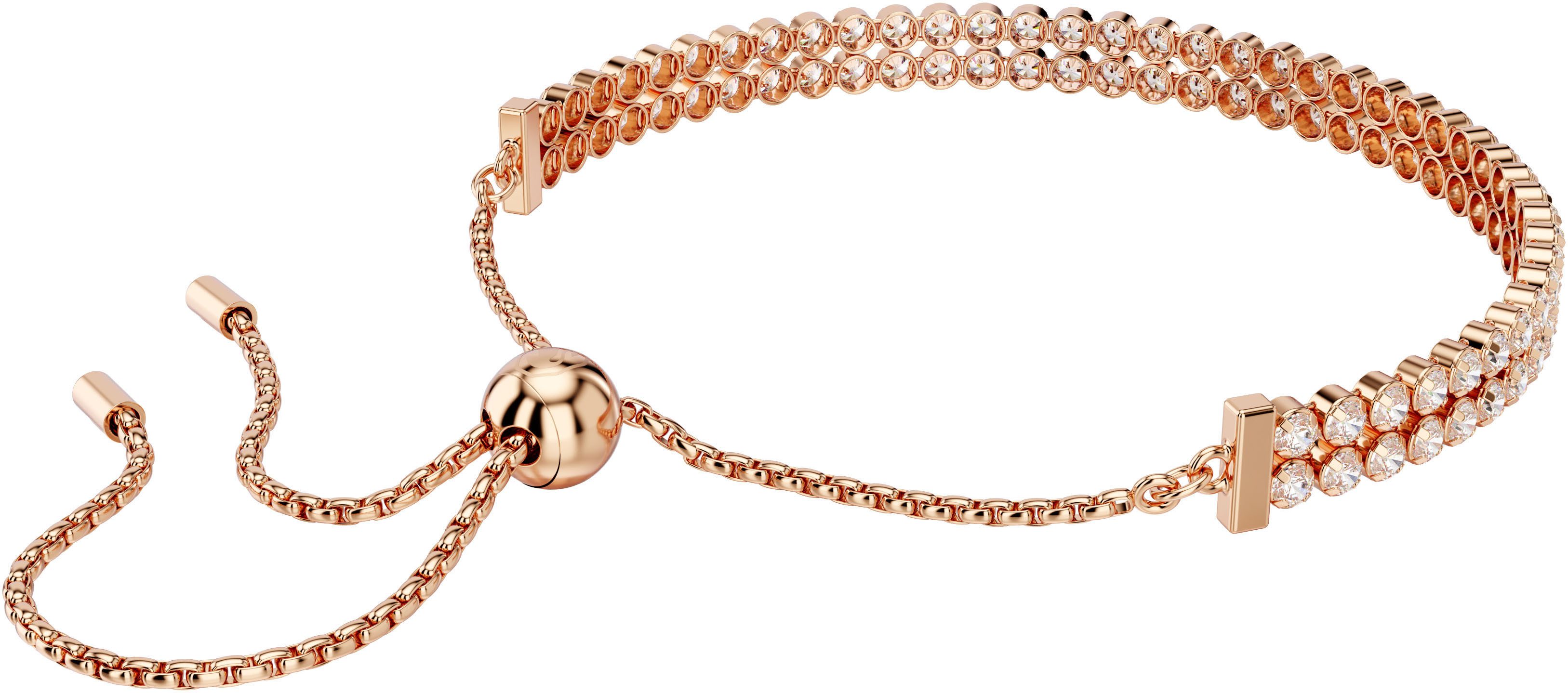 Swarovski Armband Schmuck Geschenk Matrix Tennis Armkette, mit Swarovski® Kristall