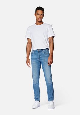 Mavi Regular-fit-Jeans Regular Fit Jeans Tapered Leg Denim Hose Stretch Pants CHRIS (1-tlg) 4169 in Blau