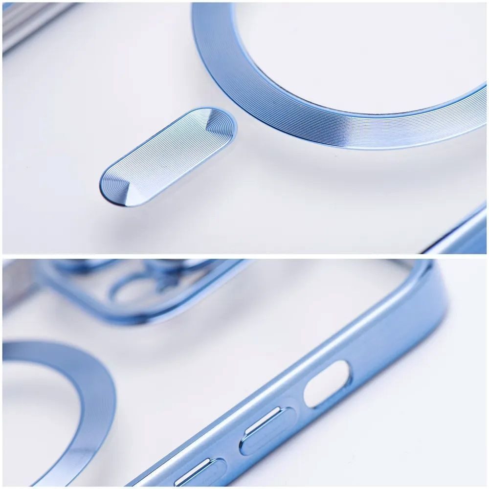 FITSU Handyhülle Schutzhülle für iPhone 17 Pro mit Kameraschutz MagSafe kompatibel 6,3 Zoll, Transparente Schutzhülle für Apple iPhone 17 Pro mit farbigen Rahme – Bild 4 von 5