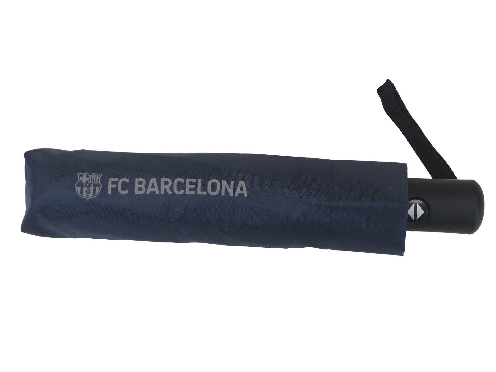 FC Barcelona Taschenregenschirm manueller Regenschirm faltbar für Alltag Reise und unterwegs