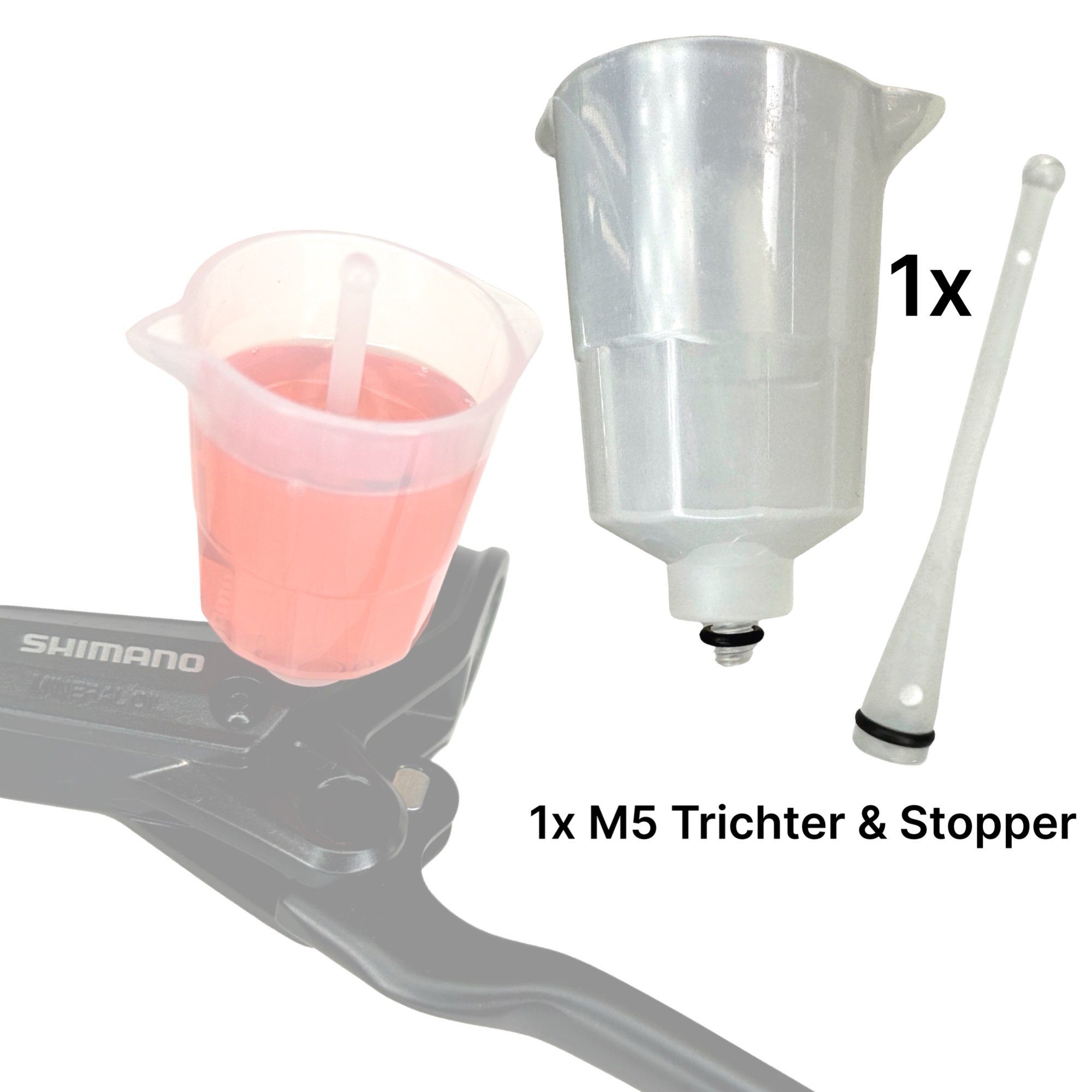 Fahrrad-Montageständer F26 Scheibenbremsen-Service Entlüftung Befüllbecher für Shimano M5