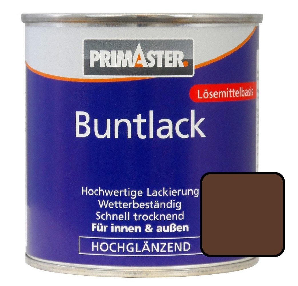 Primaster Acryl-Buntlack Primaster Buntlack RAL 8011 750 ml nussbraun | Buntlacke