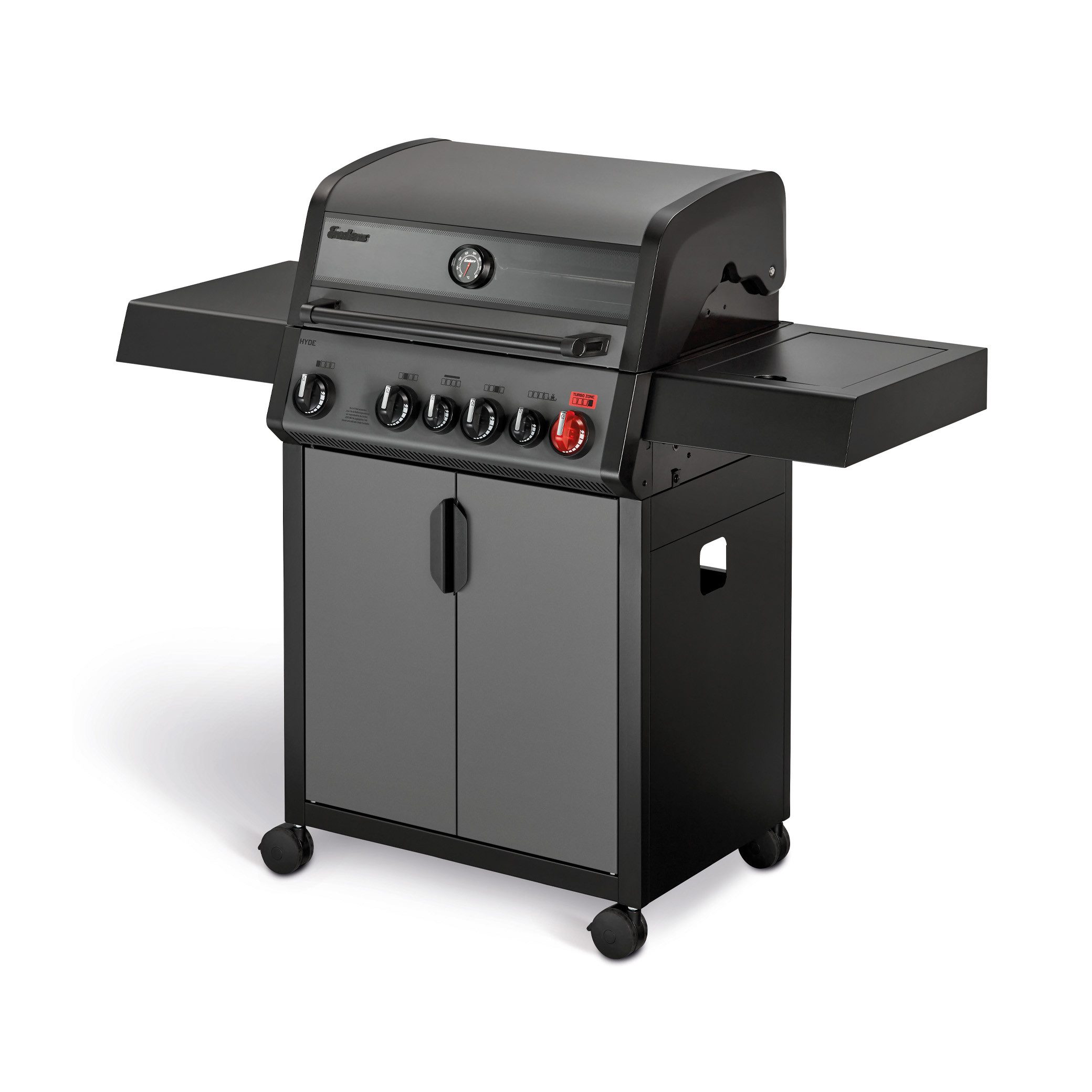 Enders® Gasgrill Hyde 4 SIKR Turbo Gasgrill 4 Brenner inkl. Fleischthermometer