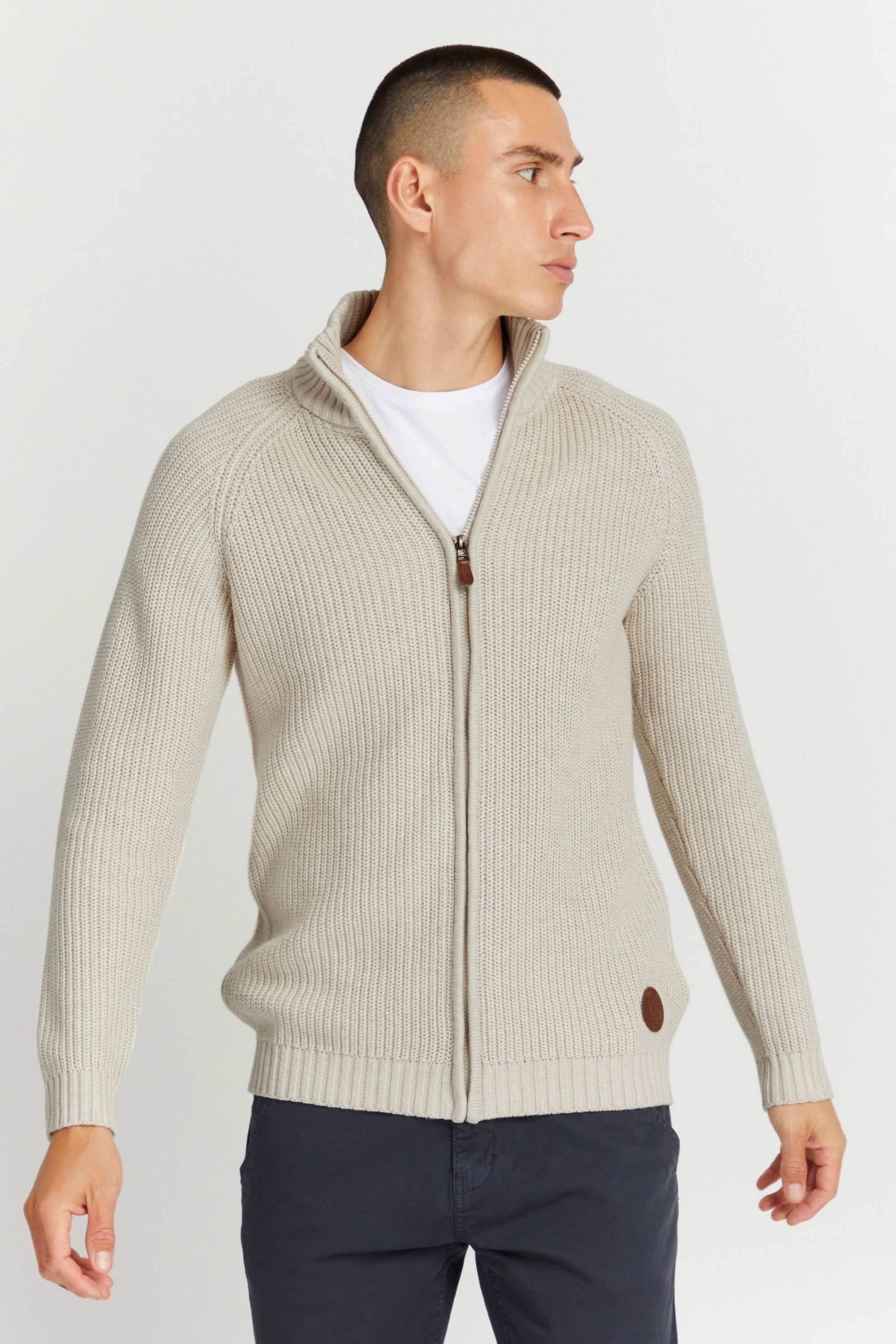 (1304011) Melange Strickjacke Oatmeal !Solid SDXenos