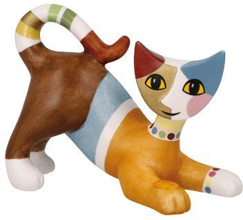 Goebel Dekofigur Rosina Wachtmeister - Cat Milena (1 St), Sammelfigur, Tierfigur
