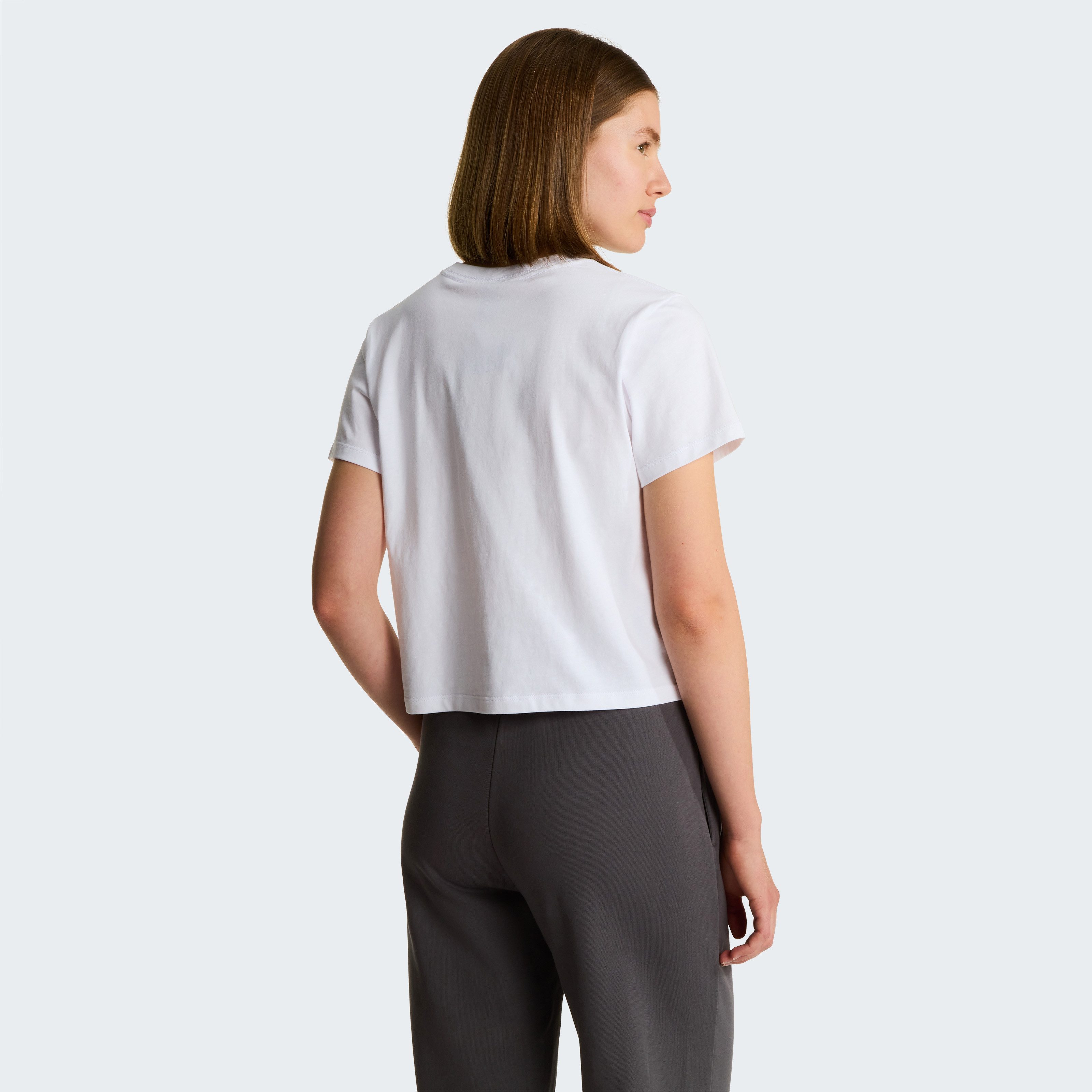 The North Face T-Shirt W ESSENTIAL REGULAR SHORT SLEEVE CUTIE TEE Kurzarm, für Sportmode und Outdoormode, Rundhalsausschnitt