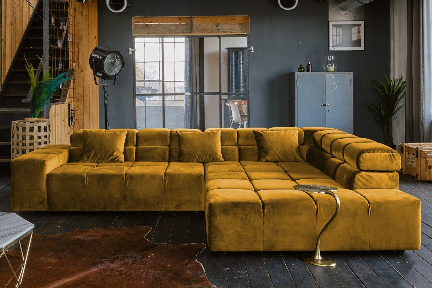 KAWOLA Ecksofa NEVADA, Couch L-Form rechts günstig online kaufen