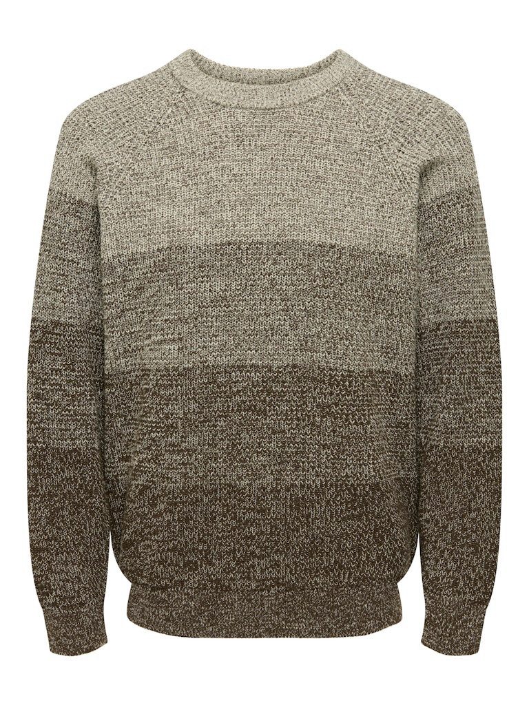 Strickpullover ONSBIRK RLX LS RAGLAN KNIT CAMP