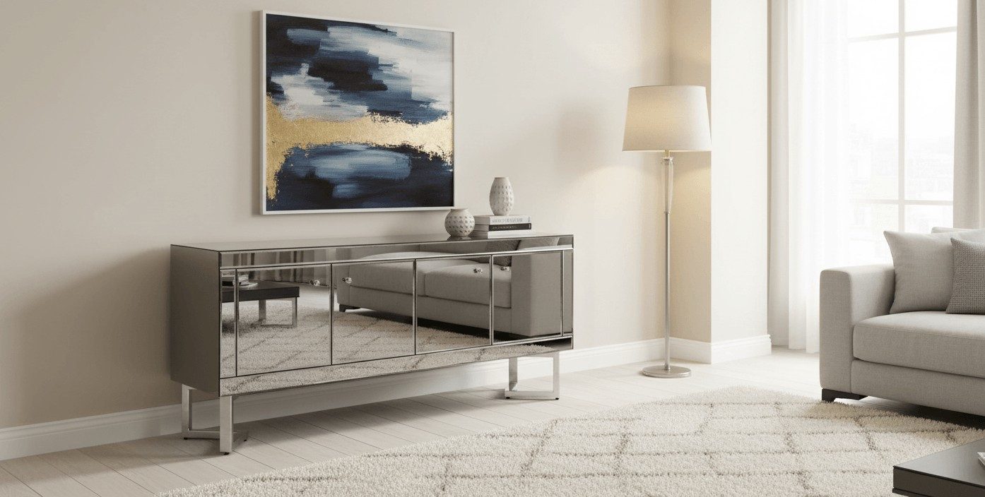 JVmoebel Sideboard Modernes Sideboard – elegant, funktional und vielseitig einsetzbar (1 St), Made in Europa