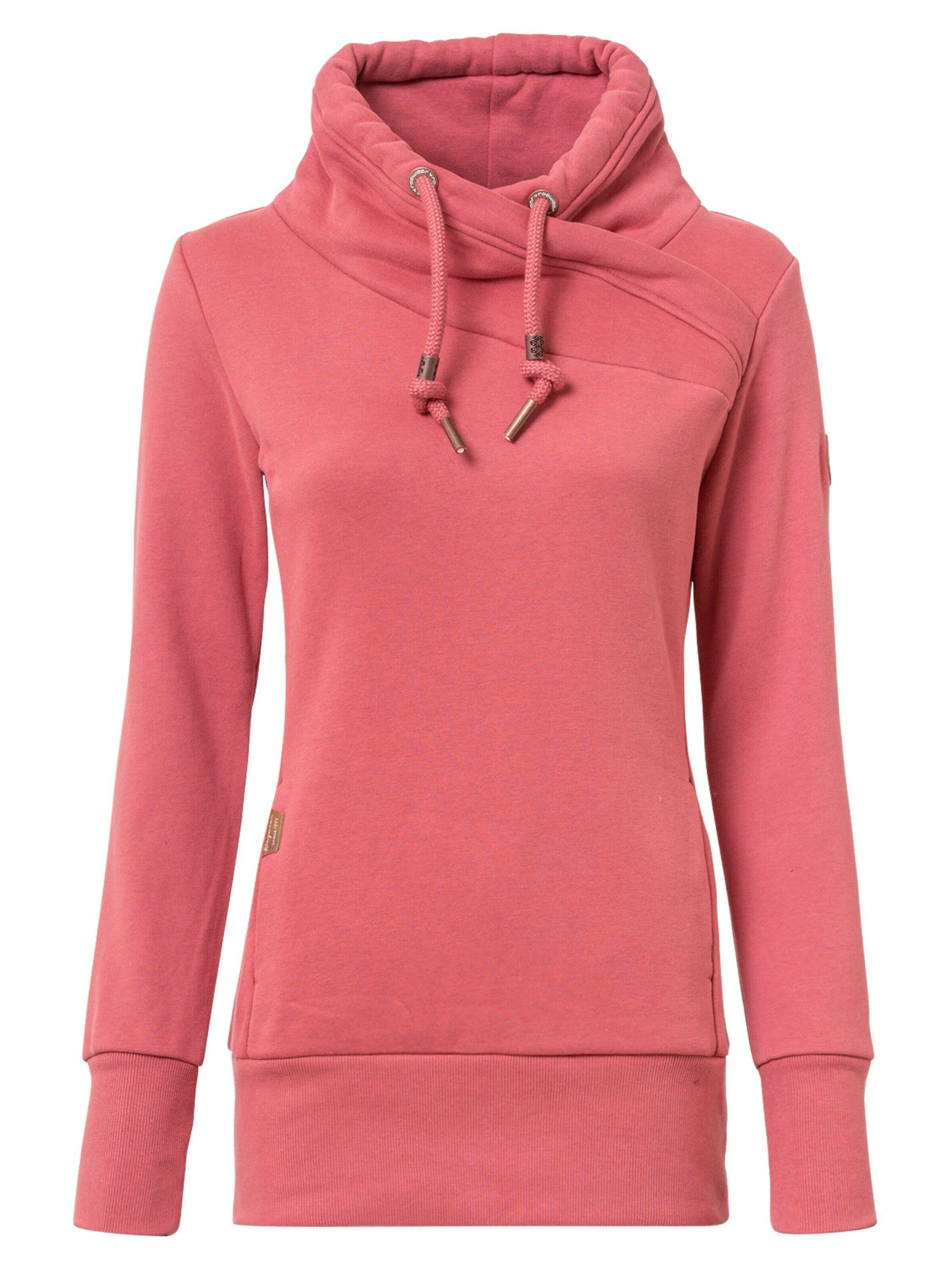 Ragwear Sweatshirt Neska (1-tlg) Plain/ohne Details ROSE