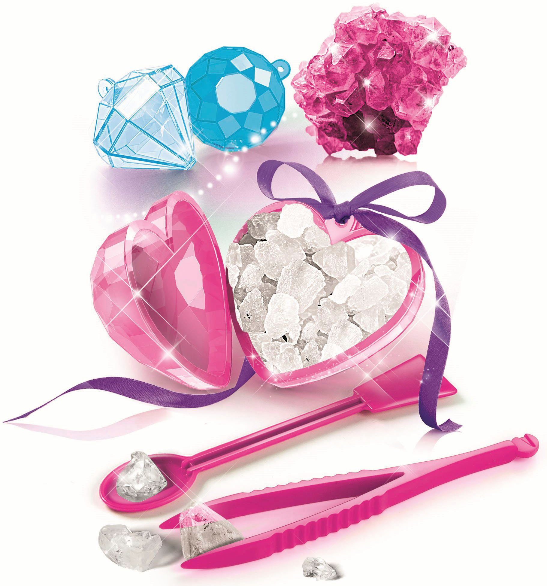 Clementoni® Experimentierkasten Galileo, Schmuckkristalle, Made in Europe