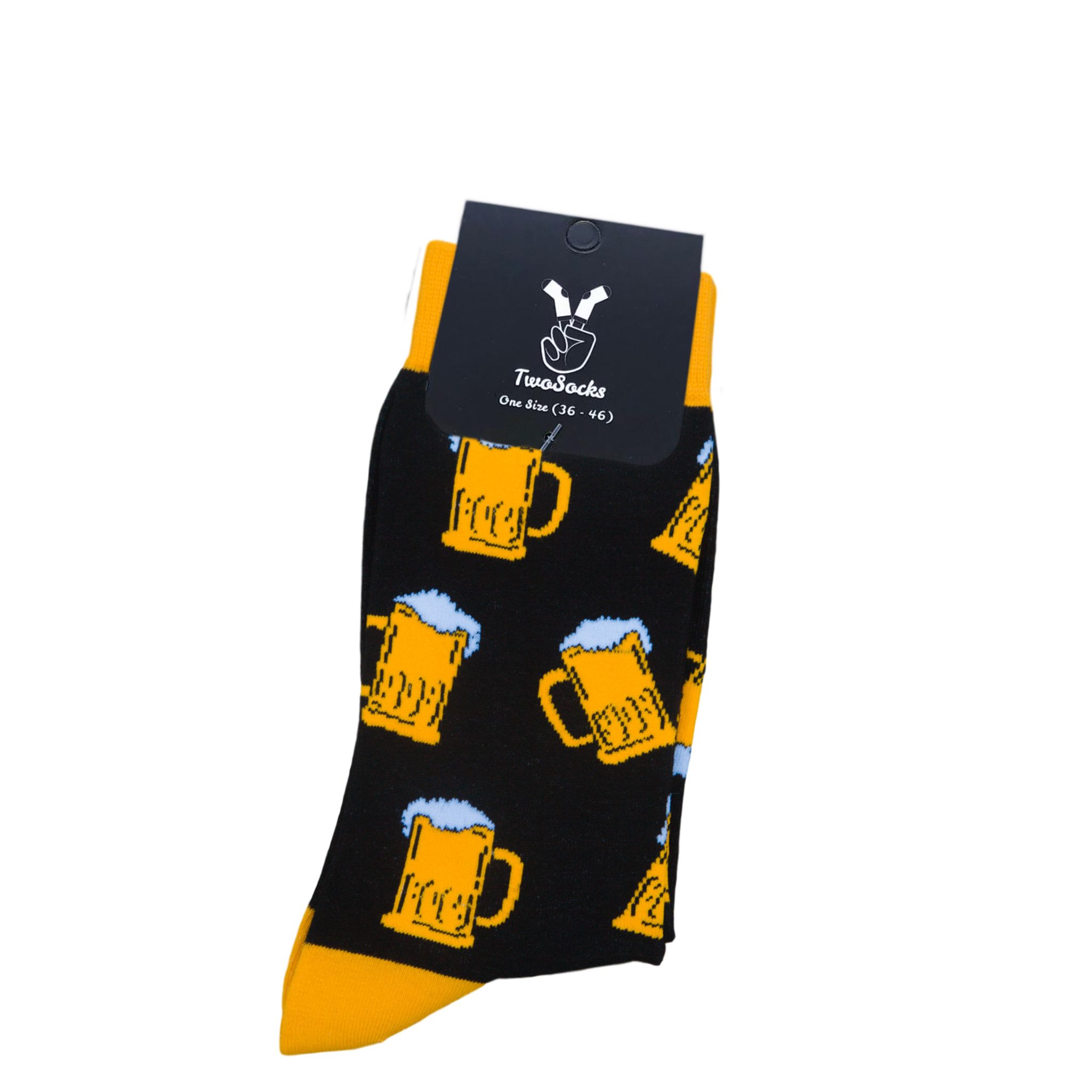 Bier Freizeitsocken Herren lustige Socken Socken Einheitsgröße Damen, & TwoSocks