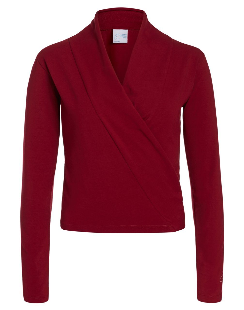 ESPARTO Yoga-Wickeljacke Wickelshirt Dhaara in Bio-Baumwolle günstig online kaufen