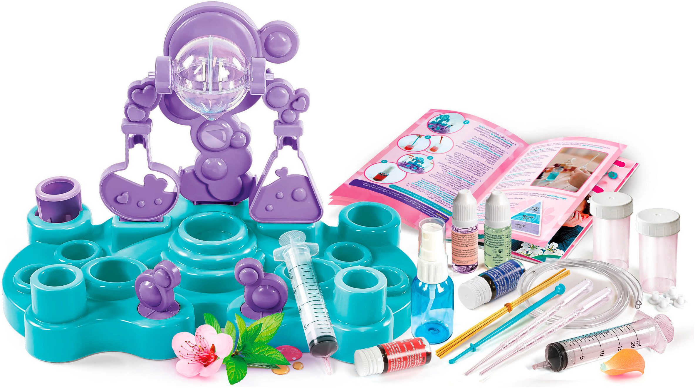 Clementoni® Experimentierkasten Galileo Lab, Galileo Parfüm Labor Deluxe, Made in Europe