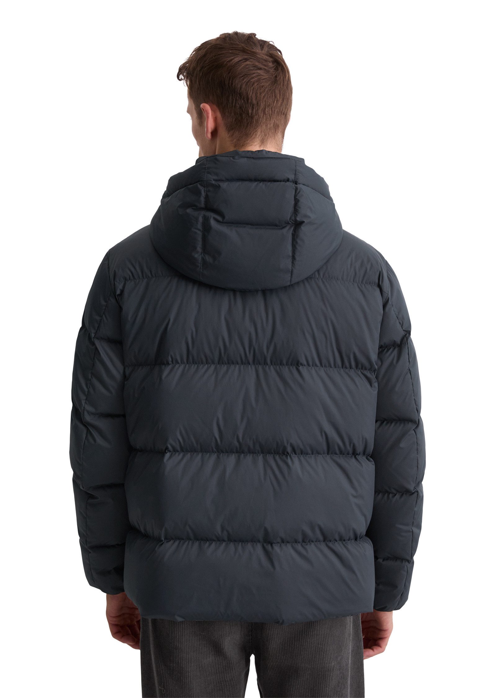 Marc O'Polo Outdoorjacke mit abnehmbarer Kapuze