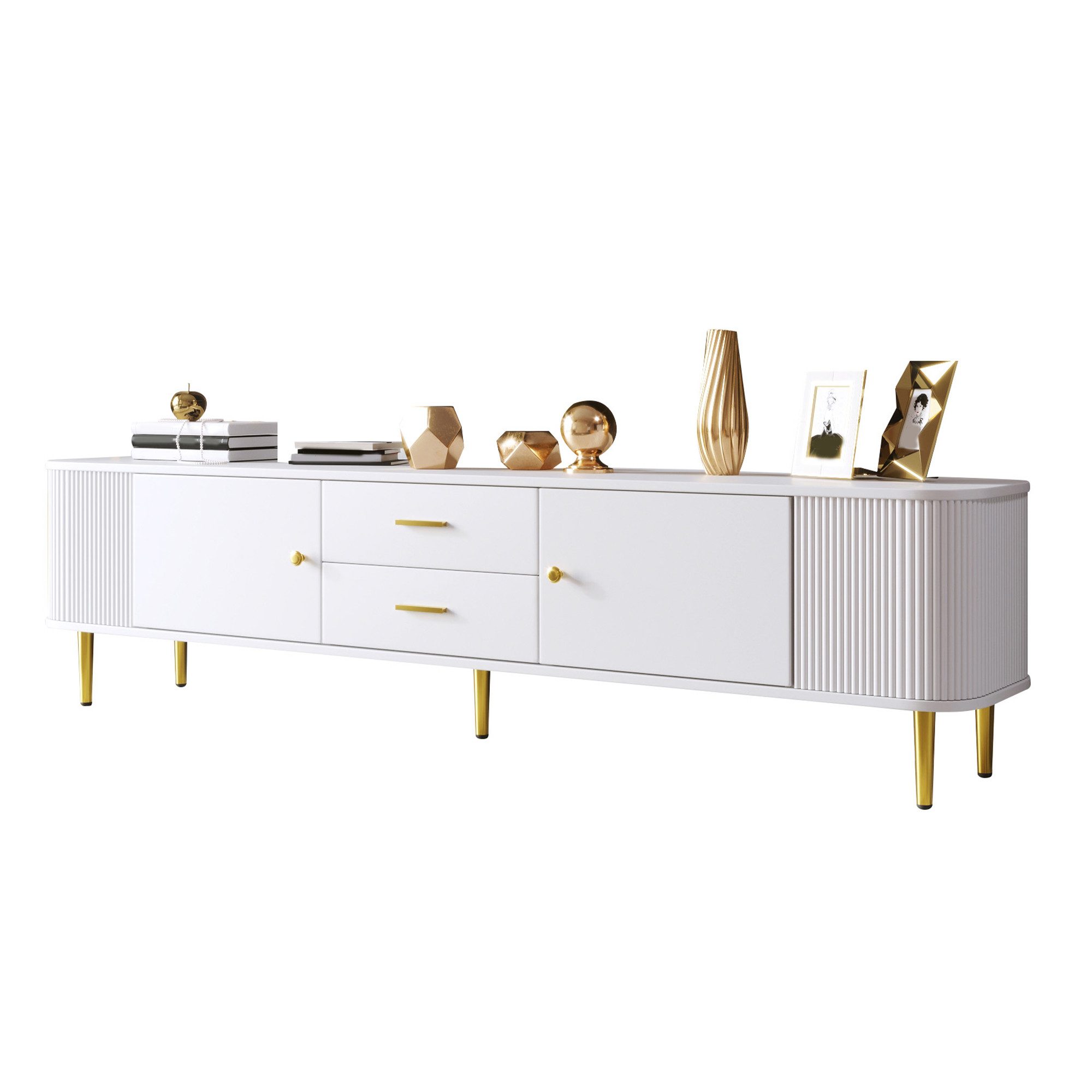 Fine Life Pro TV-Schrank Lowboard / TV‑Schrank / TV‑Lowboard mit Schubladen