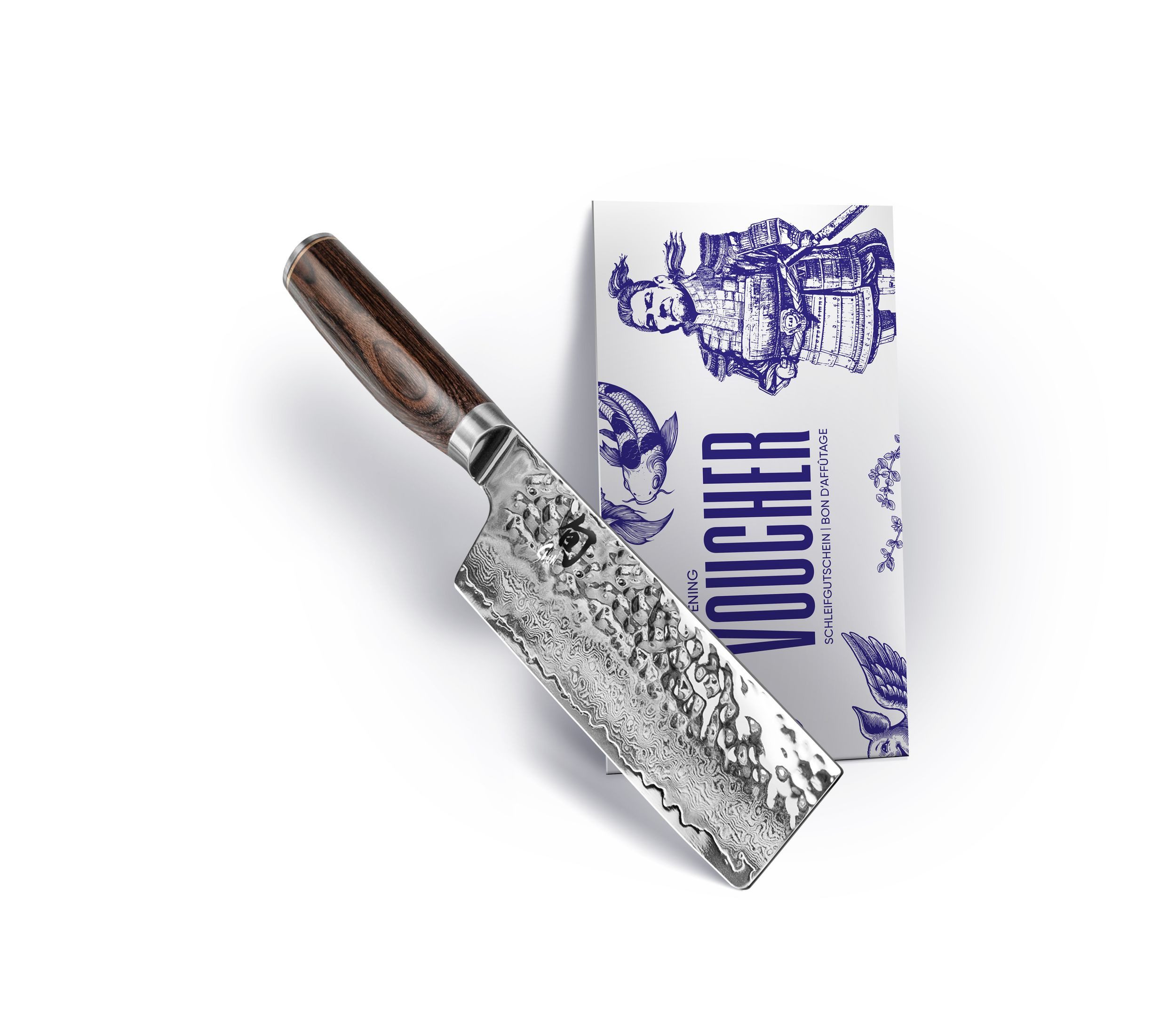 KAI Ножи-Set Shun Premier Tim Mälzer Nakiri TDM-1742 + Schleifgutschein TDM1742-W25 (2-tlg)