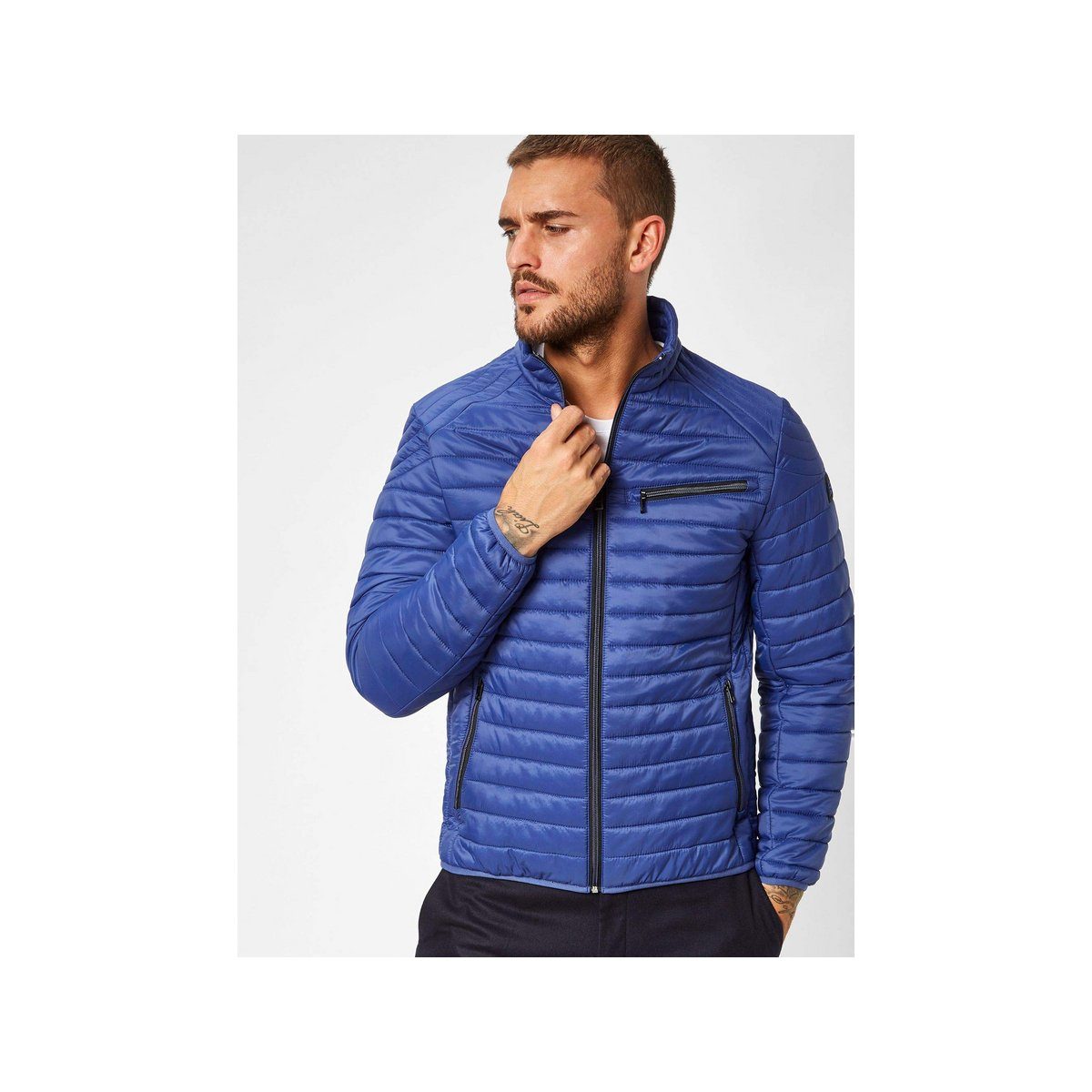 regular Jackets blau Outdoorjacke S4 (1-St)