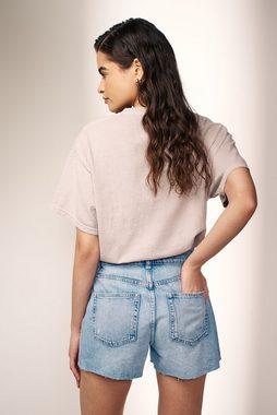 Next Jeansshorts Gerippte Denimshorts im Sanduhr-Stil (1-tlg)