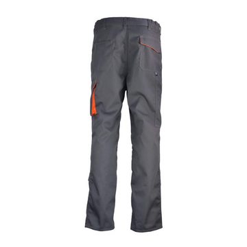 workawear Arbeitshose Top Qualität schwarz/grau Cargohose elastische Stoffeinsätze 2 Farbig