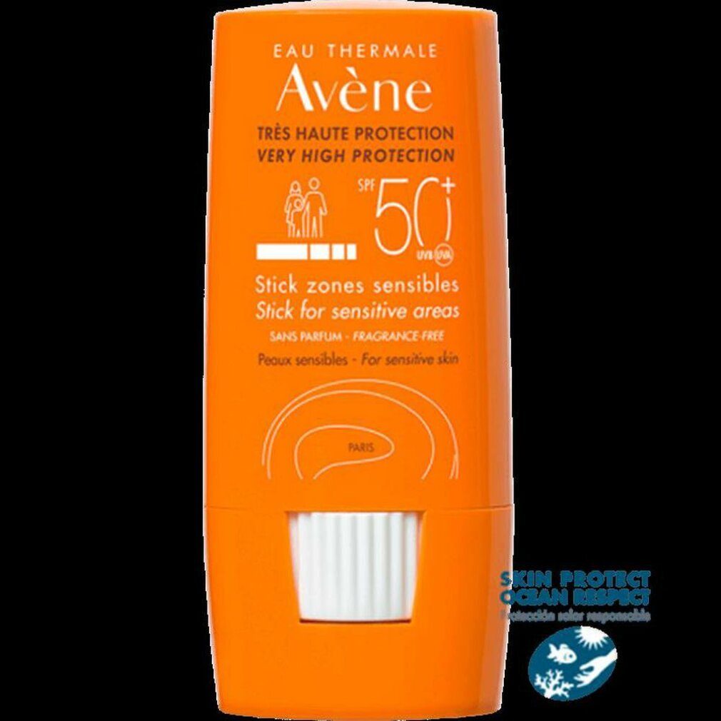 Avene Sonnenschutzcreme Solaires Très Haute Protection Stick Zones Sensibles LSF50 8ml