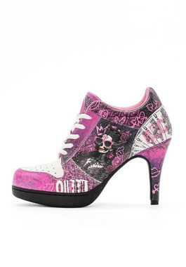 Missy Rockz POKERFACE 2.0 pink/black High-Heel-Stiefelette Absatzhöhe: 8.5cm