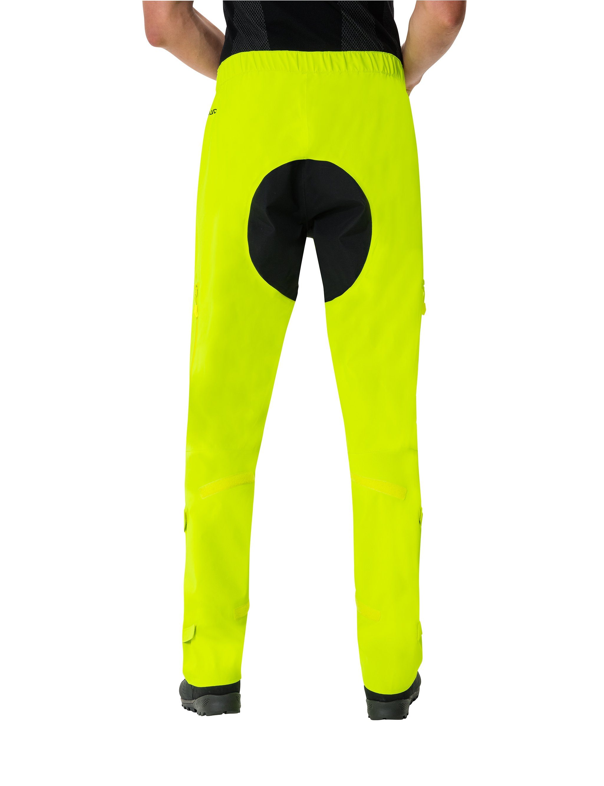 (1-tlg) yellow Rain Pants Knopf Grüner Moab neon Men's VAUDE Funktionshose