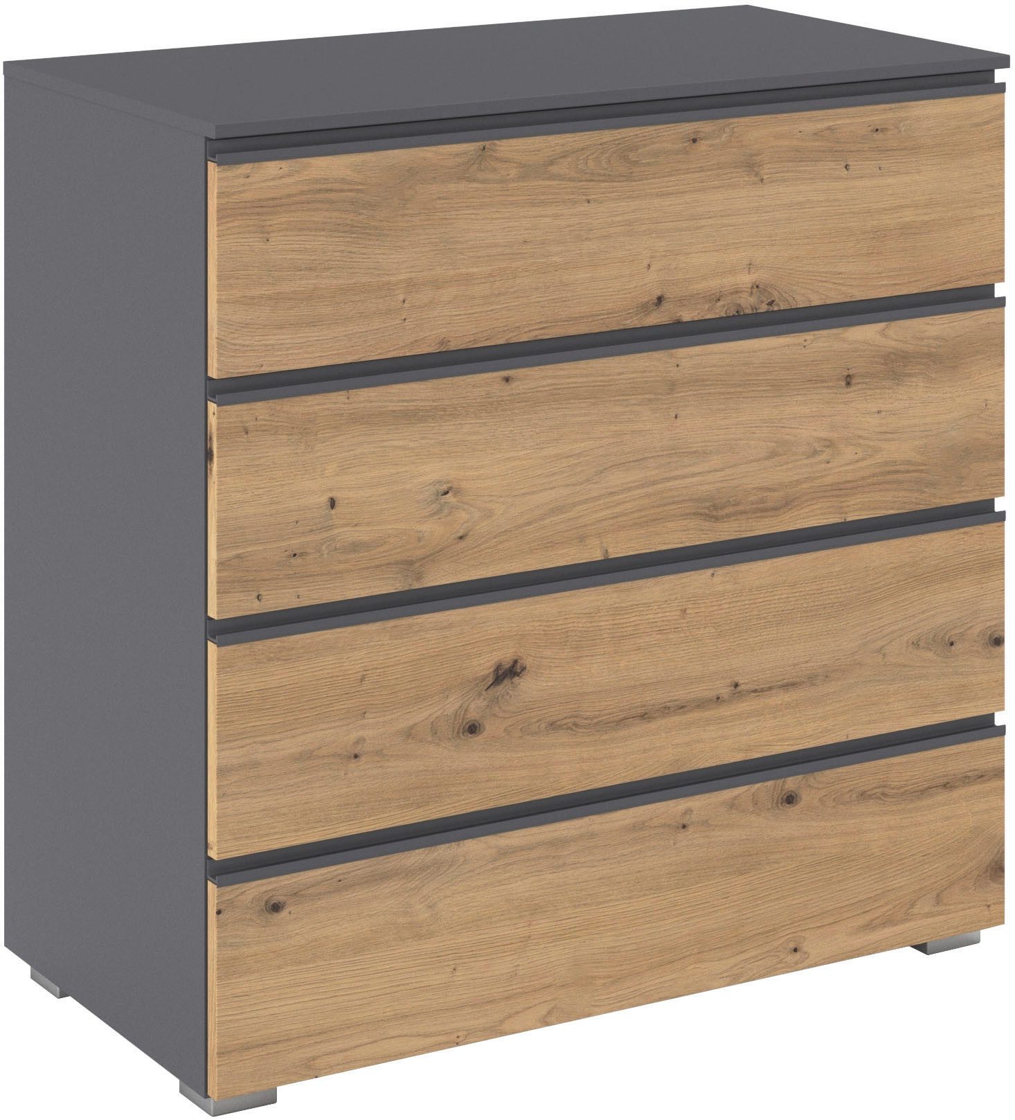 rauch Kommode Joel (Breite 80 cm), vier praktische und geräumige Schubladen MADE IN GERMANY