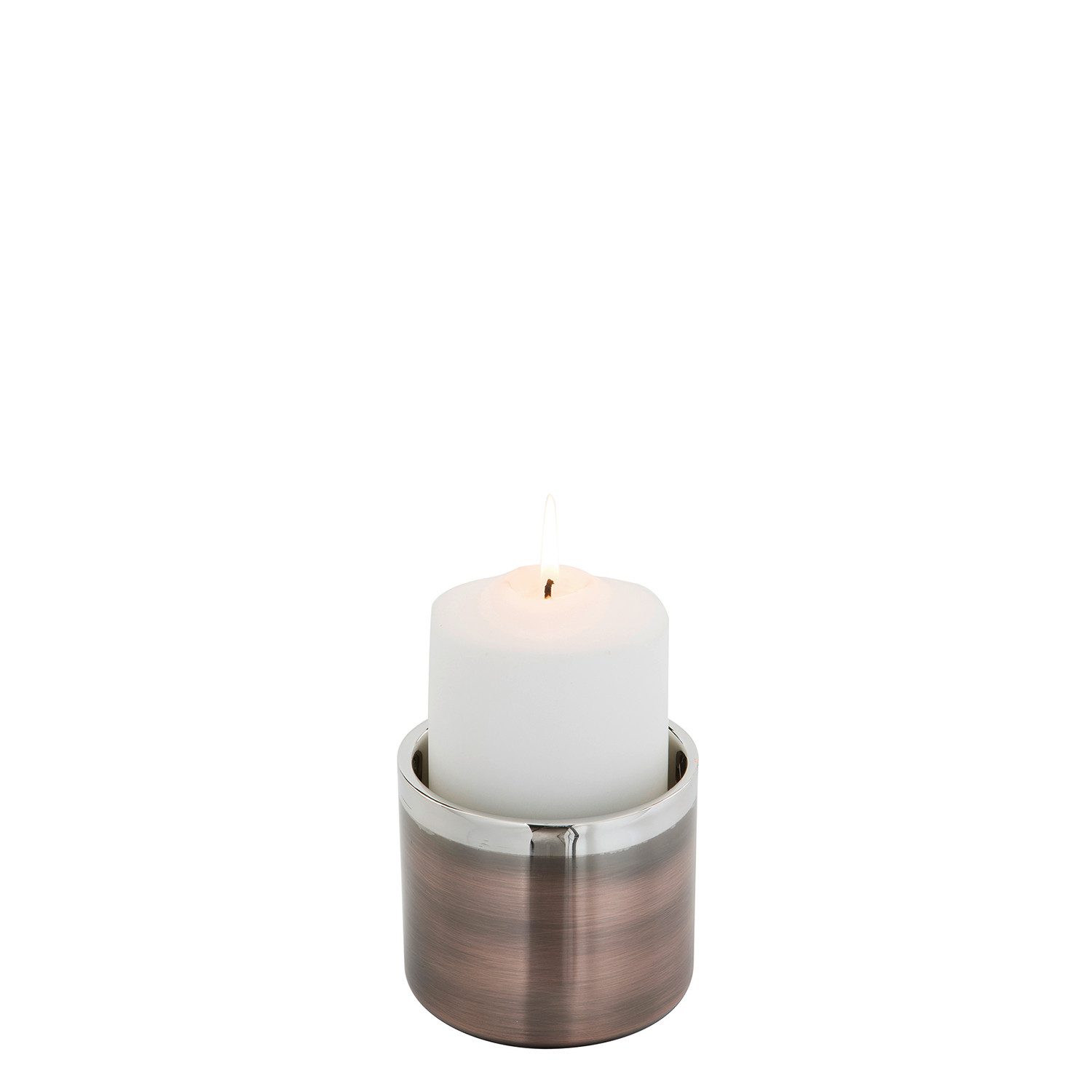 Fink Kerzenhalter "VITO, Weihnachtsdeko", (1 St.), aus Edelstahl, im modern günstig online kaufen