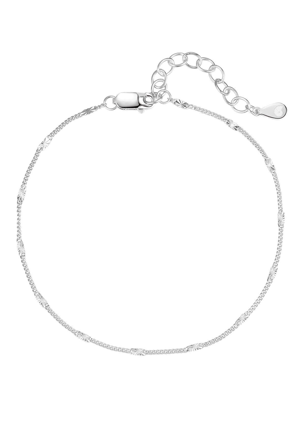 Hey Happiness Silberarmband Damen Plättchen dünn, günstig online kaufen