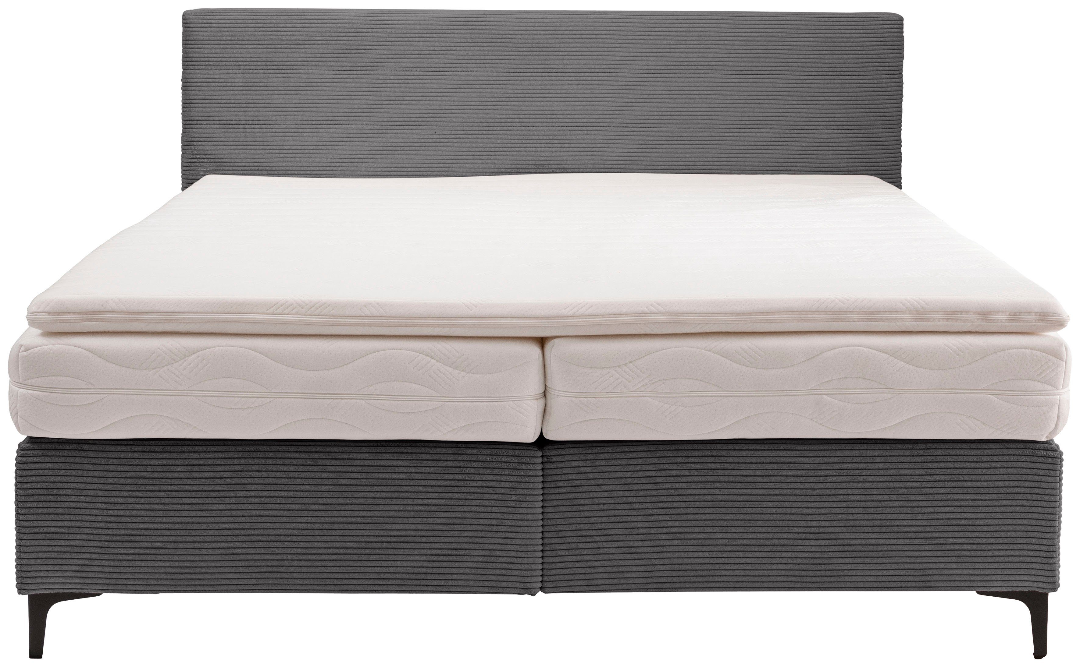 alina Boxspringbett Pico, inkl. Matratzen und Topper