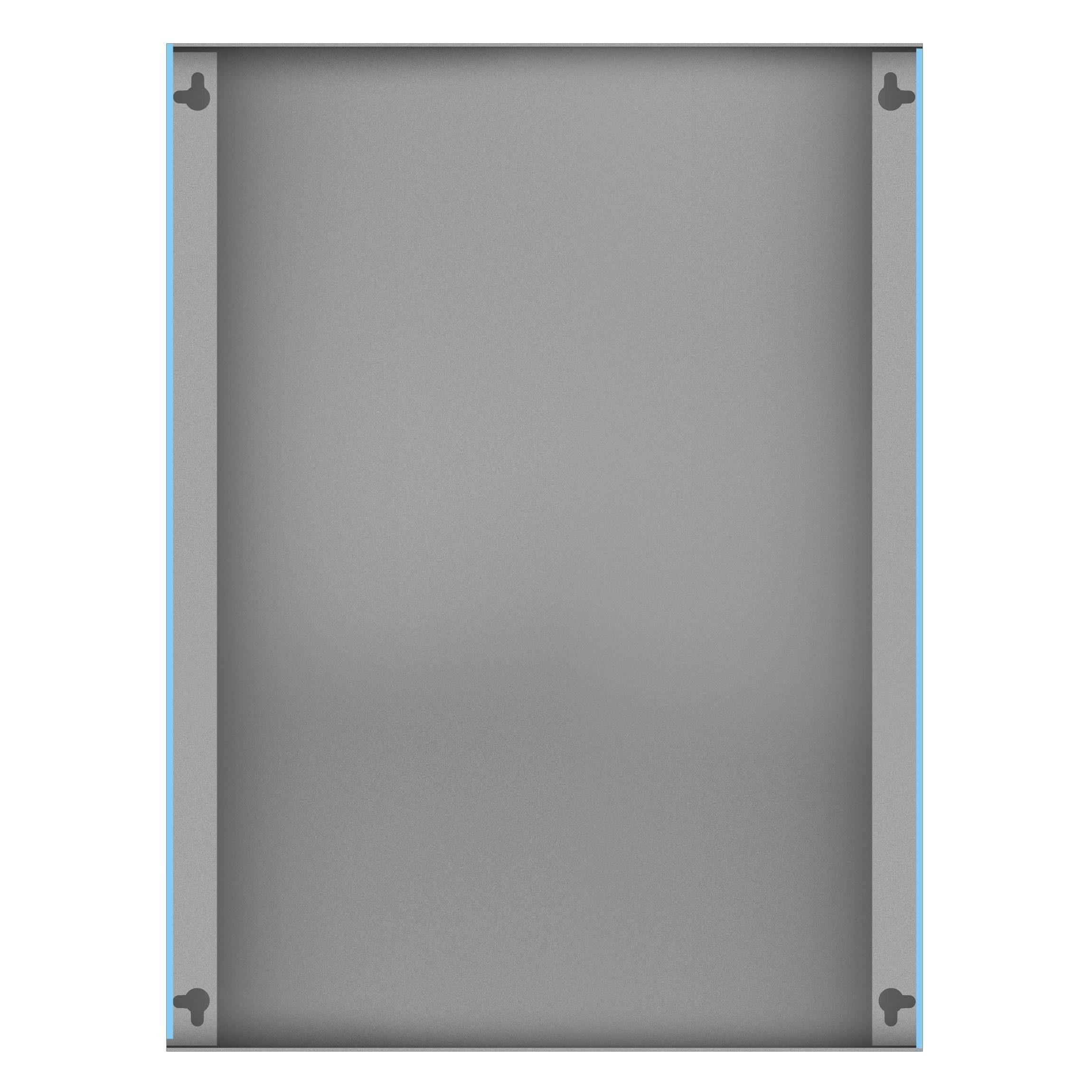 Bilderdepot24 Magnettafel Küche blau Colour Light Blue, (1-tlg., Magnetboard Pinnwand für die Wand - metallische Tafel für Magnete), Magnetwand groß mit Motiv B – Bild 4 von 4
