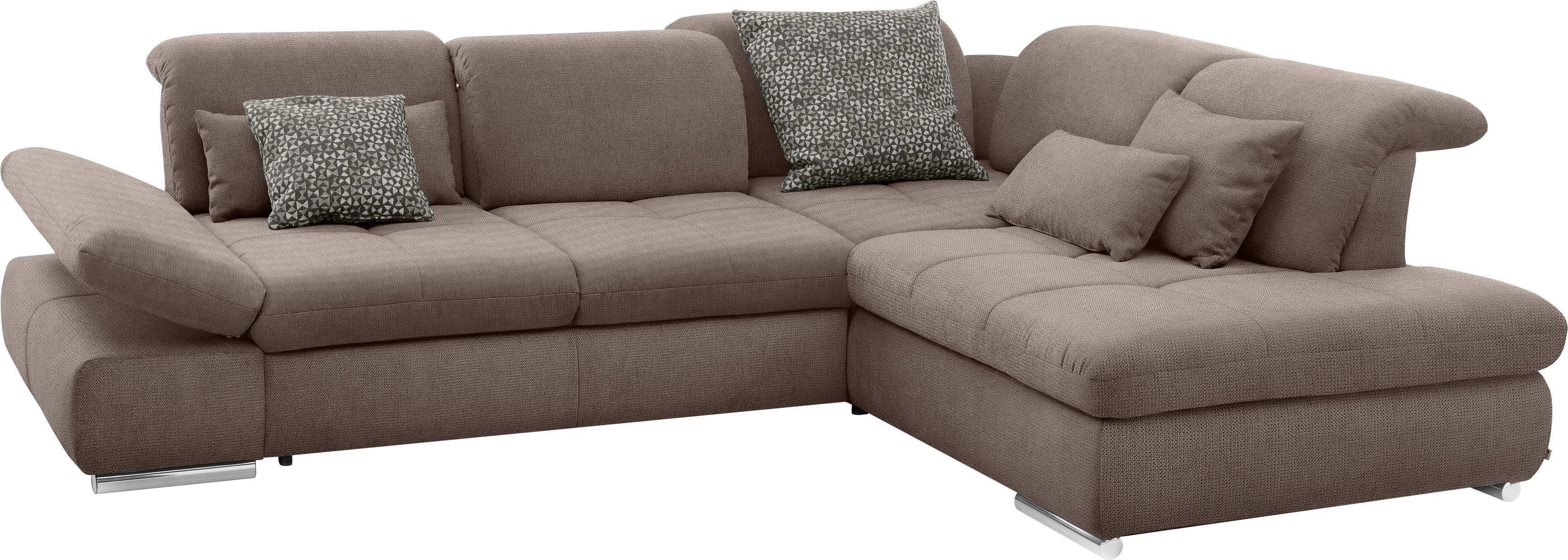 set one by Musterring Ecksofa "SO 4100 mit komfortablen Federkern und Kopft günstig online kaufen