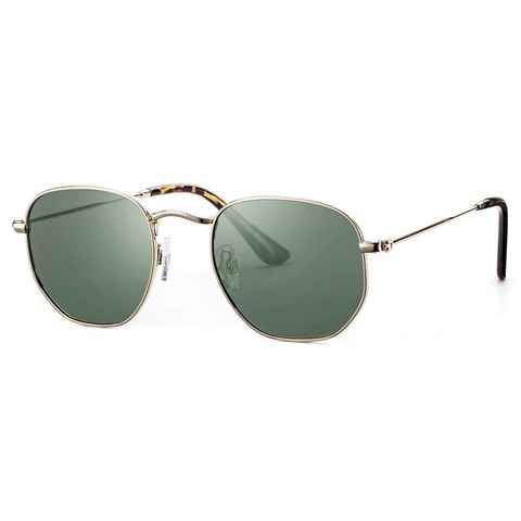 Avoalre Sonnenbrille Herren Pilotenbrille PC Material Brillenbügel UV Schutz