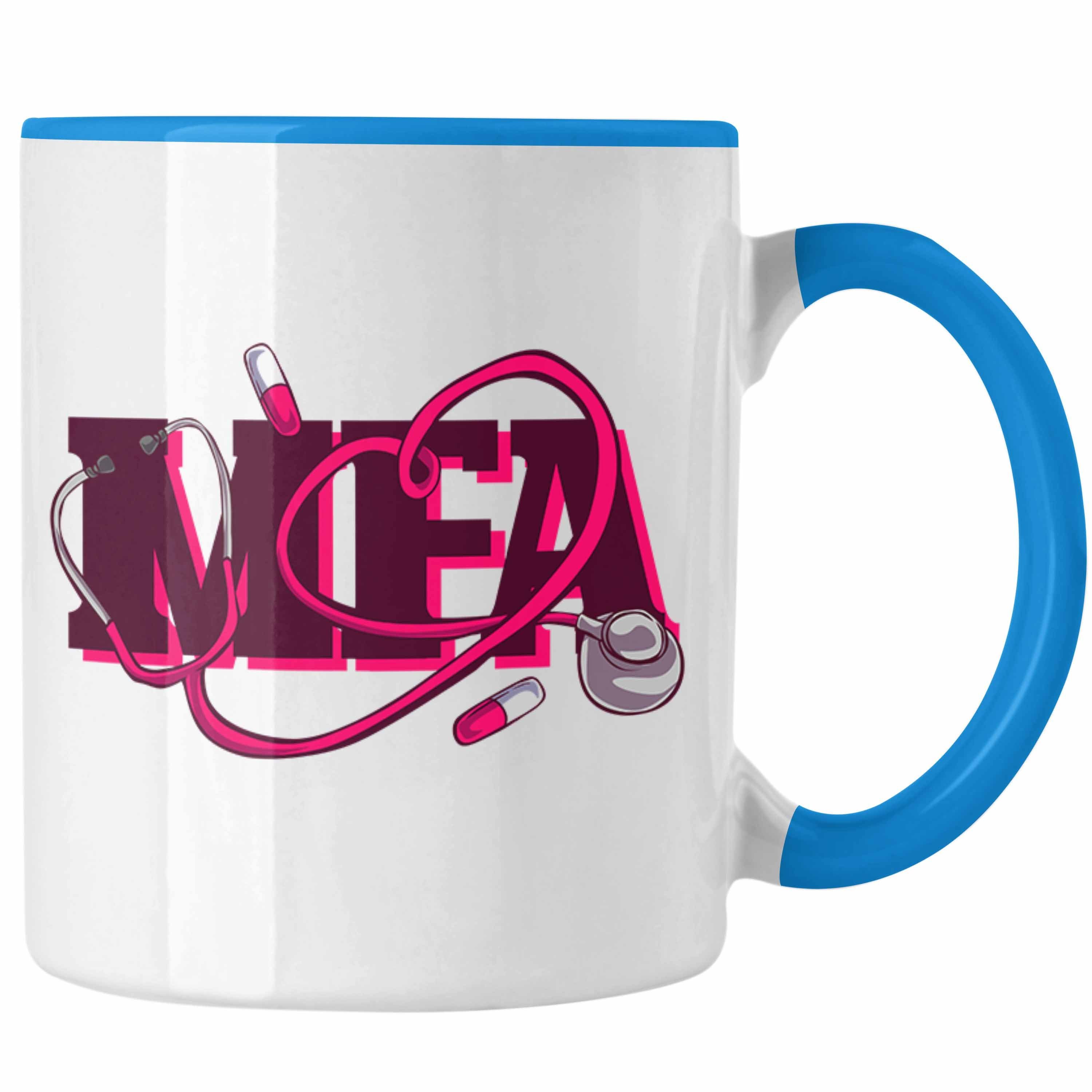 Geschenkid Blau MFA für Lustige Medizinische Fachangestellte Geschenk Trendation Tasse Tasse