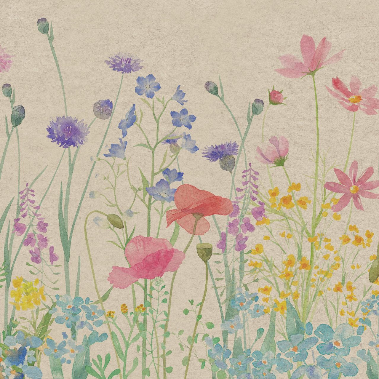 Duni Papierserviette Duni Servietten Pastel Perfection 33 x 33 cm -