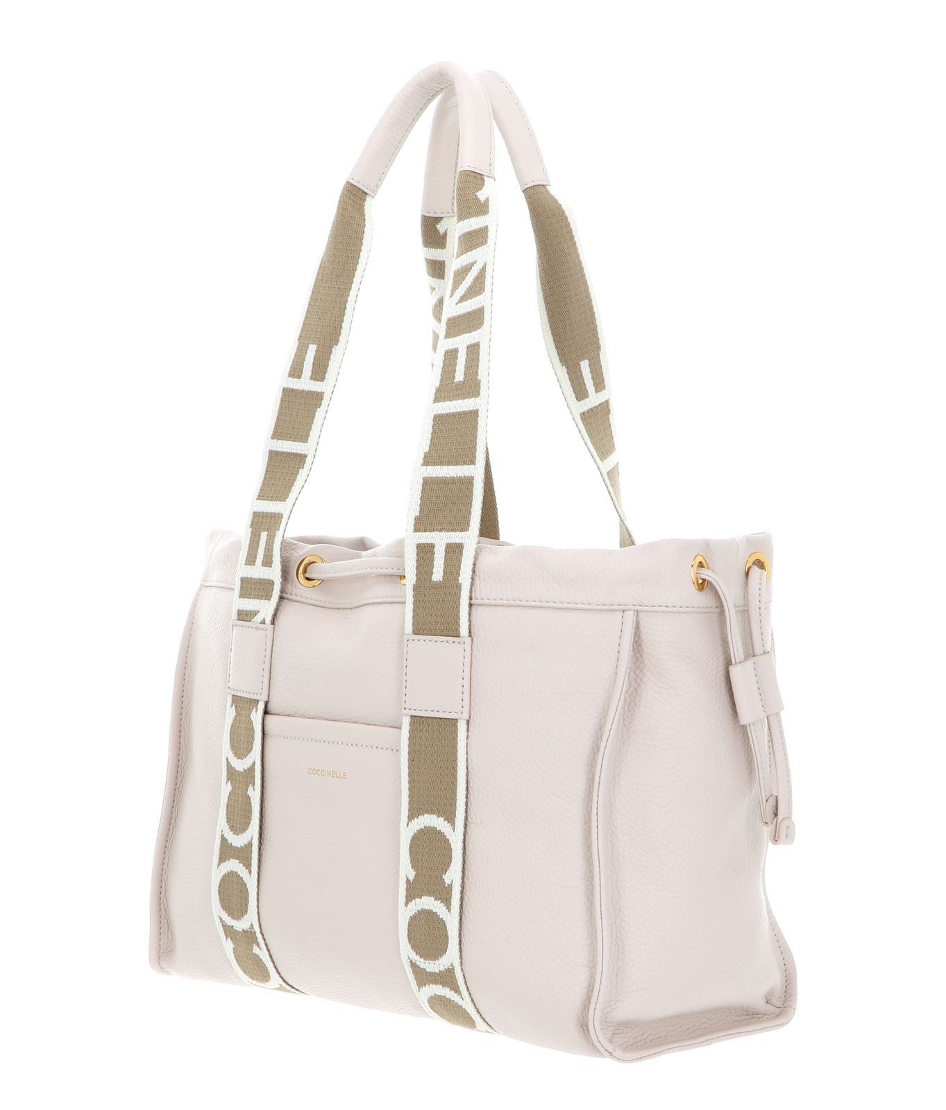COCCINELLE Schultertasche 2Day Signature, aus echtem Rindsleder