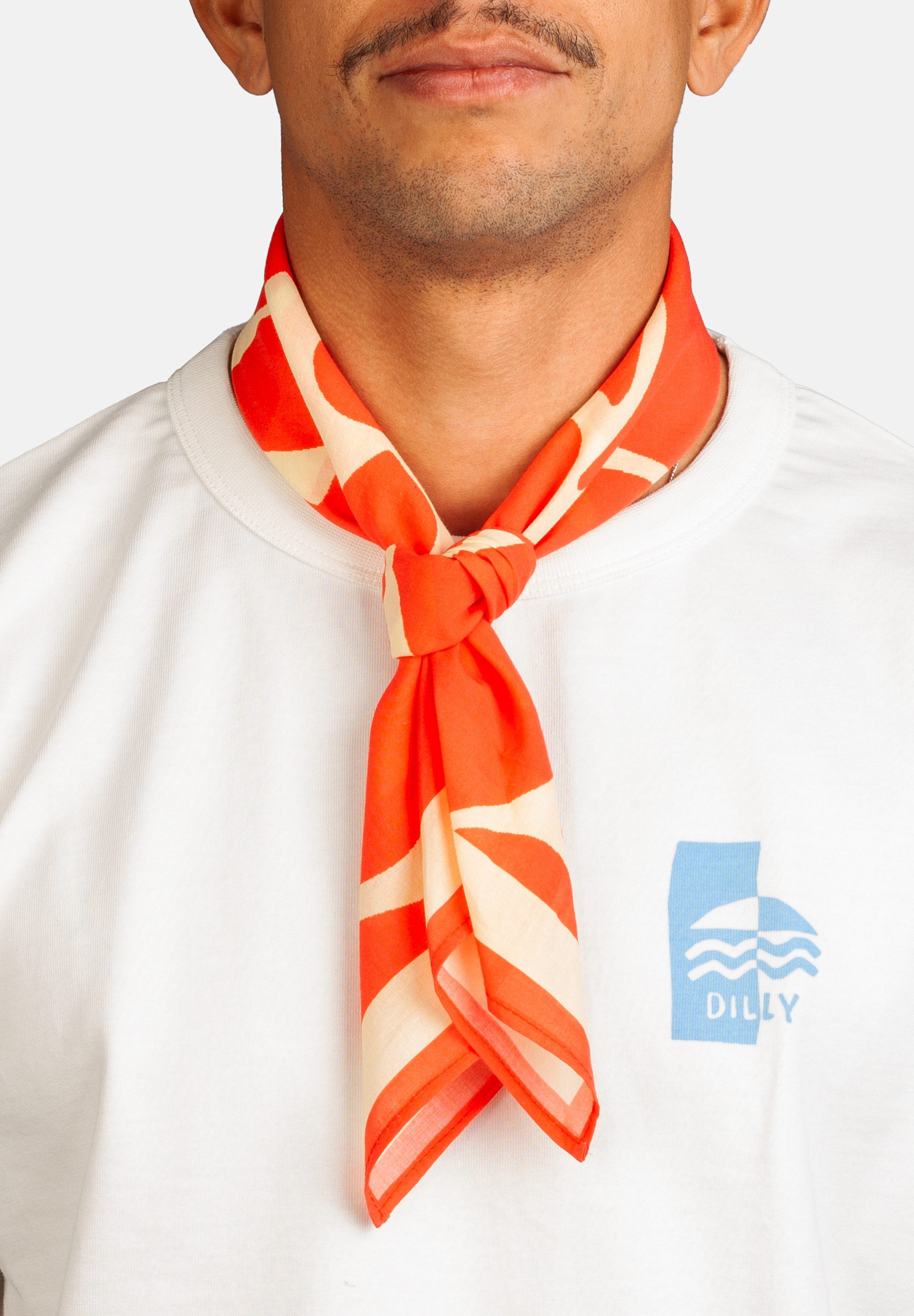 DillySocks Bandana Love-Shaped Knot, Aus Baumwolle