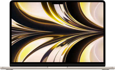 Apple MacBook Air 13'' Notebook (34,46 cm/13,6 Zoll, Apple M2, 10-Core GPU, 2000 GB SSD, CTO)