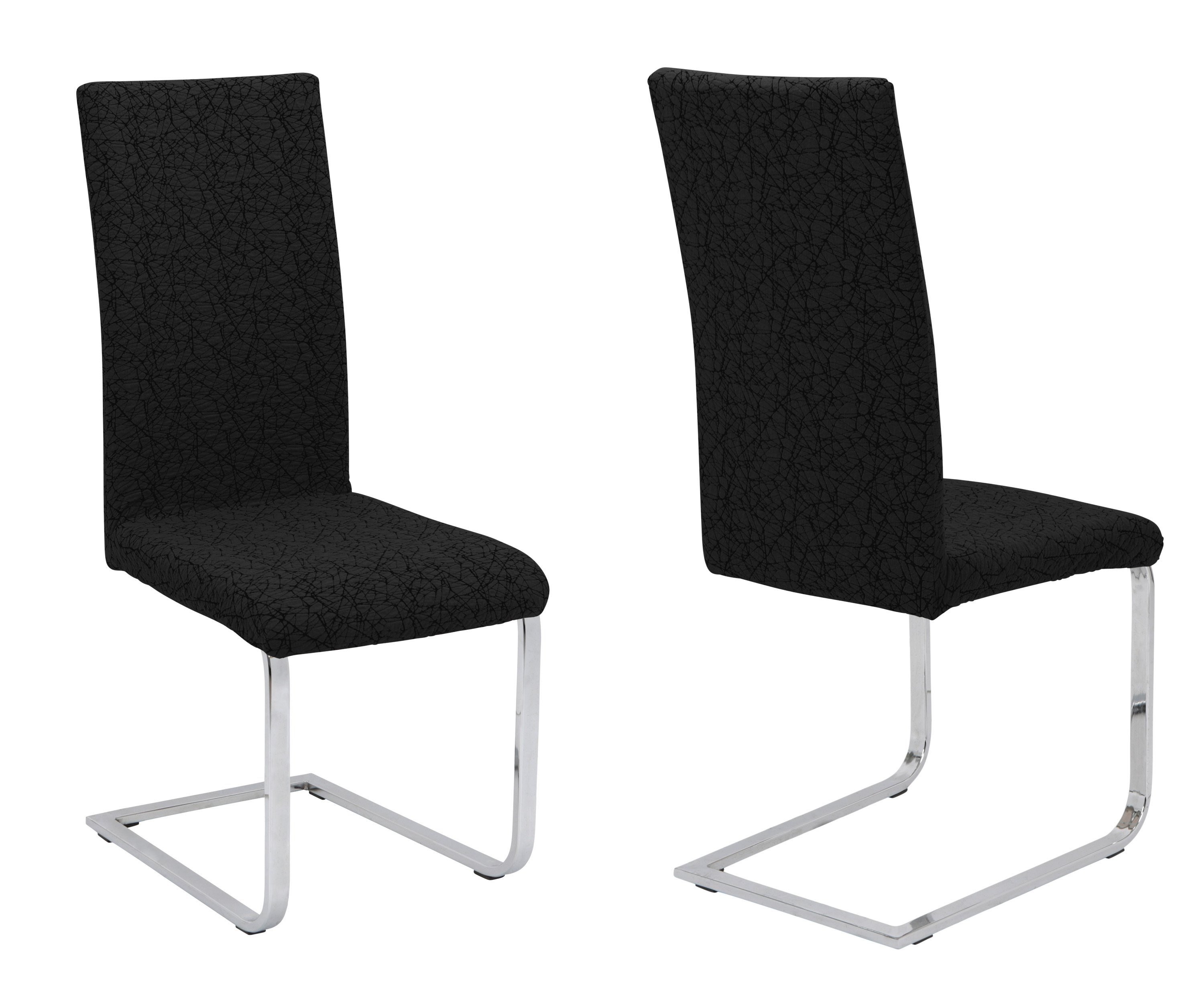 Beautex Stuhlhusse Stretch für Stühle & Schwingstühle Marmor