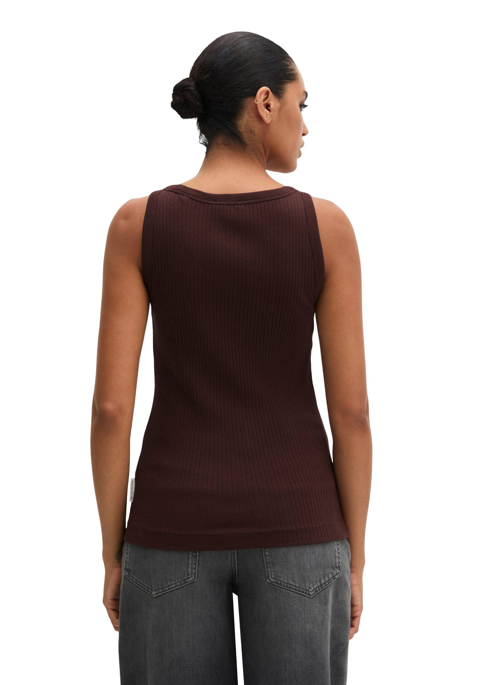 Marc O'Polo T-Shirt aus Bio-Baumwoll-Modal-Stretch-Jersey
