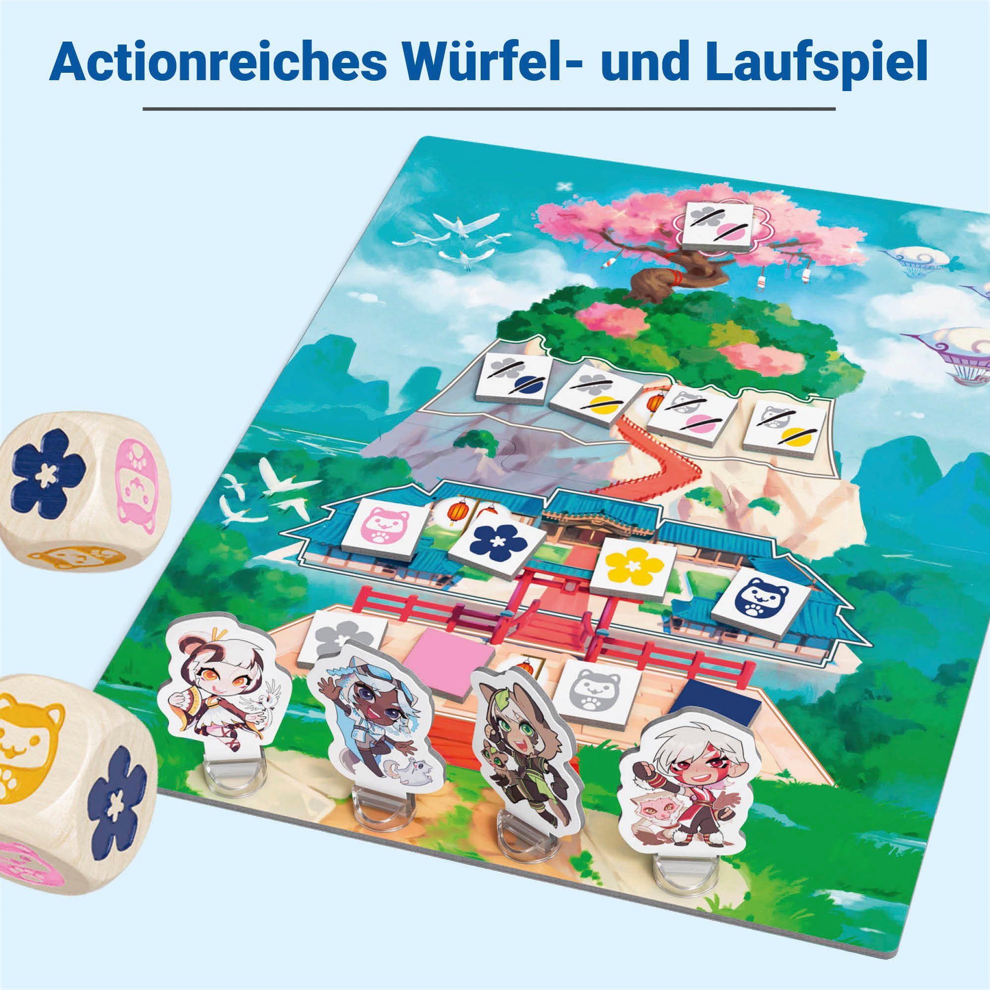 Ravensburger Spiel, Familienspiel Sakura Heroes, Made in Europe; FSC® - schützt Wald - weltweit