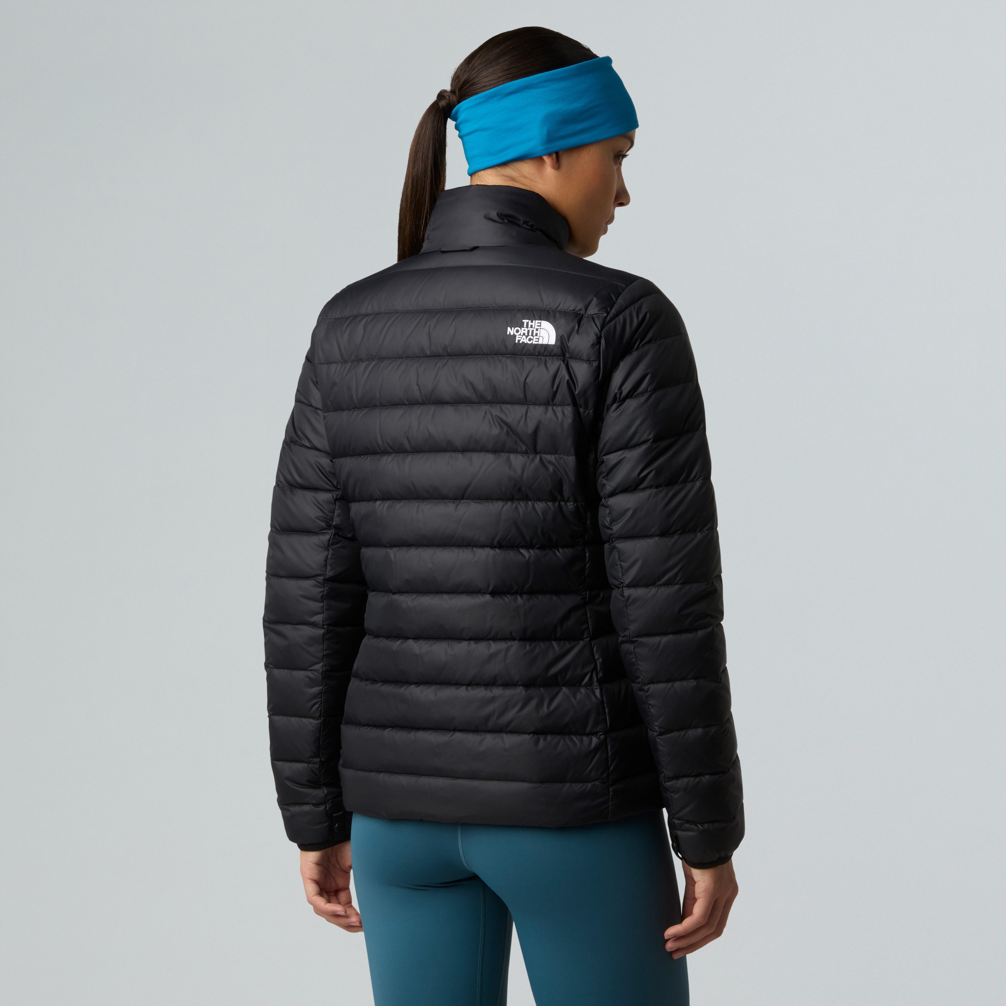 The North Face Daunenjacke W CLASSIC DOWN JACKET mit 700er-Daunen-Isolierung, mit Windschutzleiste innen