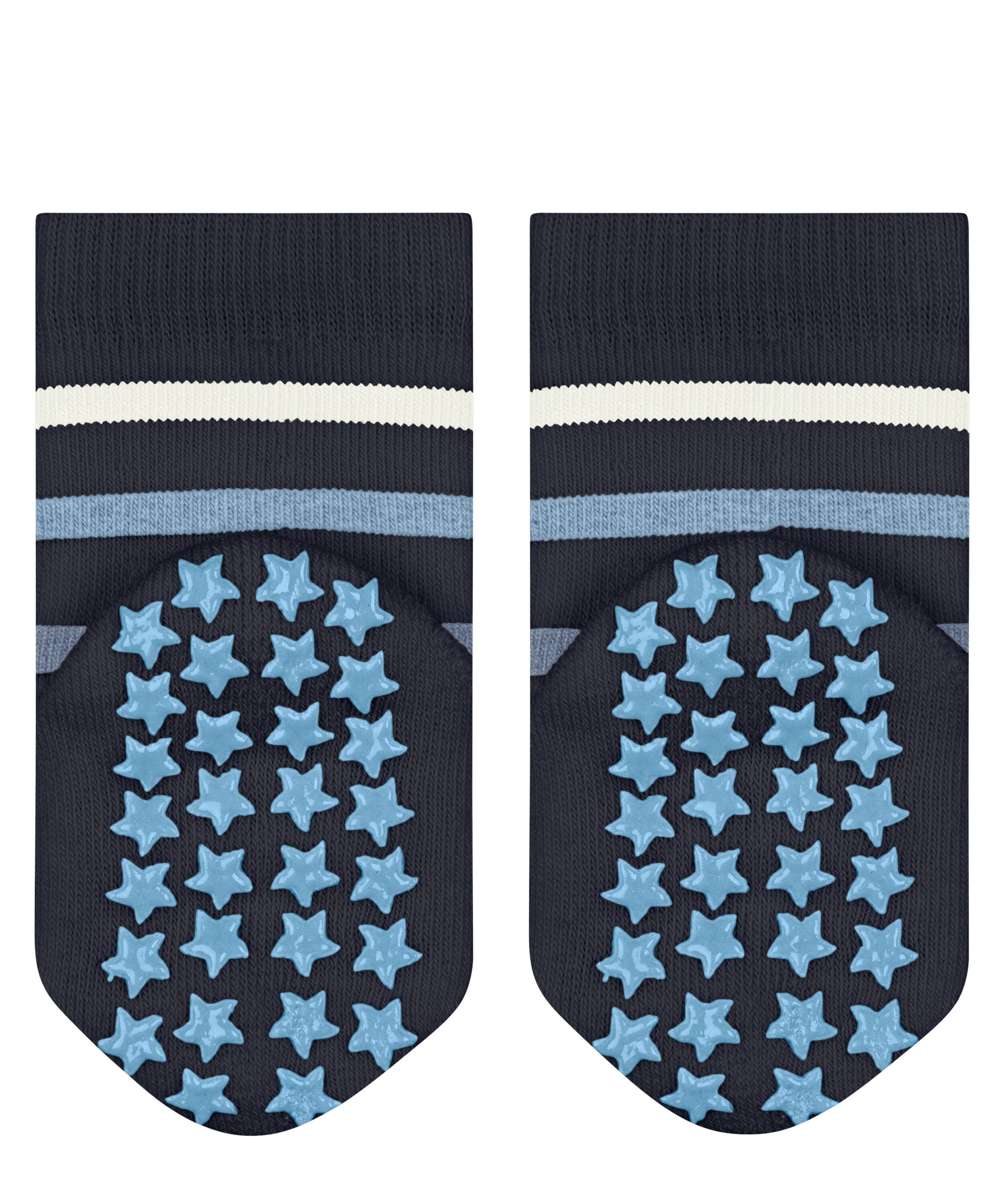 FALKE Haussocken Multi Stripe (1-Paar) Vollplüsch-Strumpf aus Baumwolle